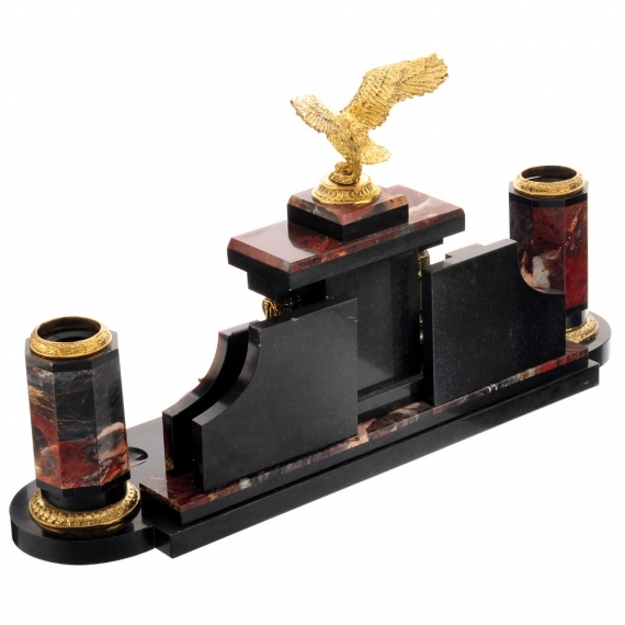 ĐỒNG HỒ ĐỂ BÀN ĐÁ JASPER EAGLE – BIỂU TƯỢNG QUYỀN LỰC CỦA NHỮNG NHÀ LÃNH ĐẠO THỰC THỤ