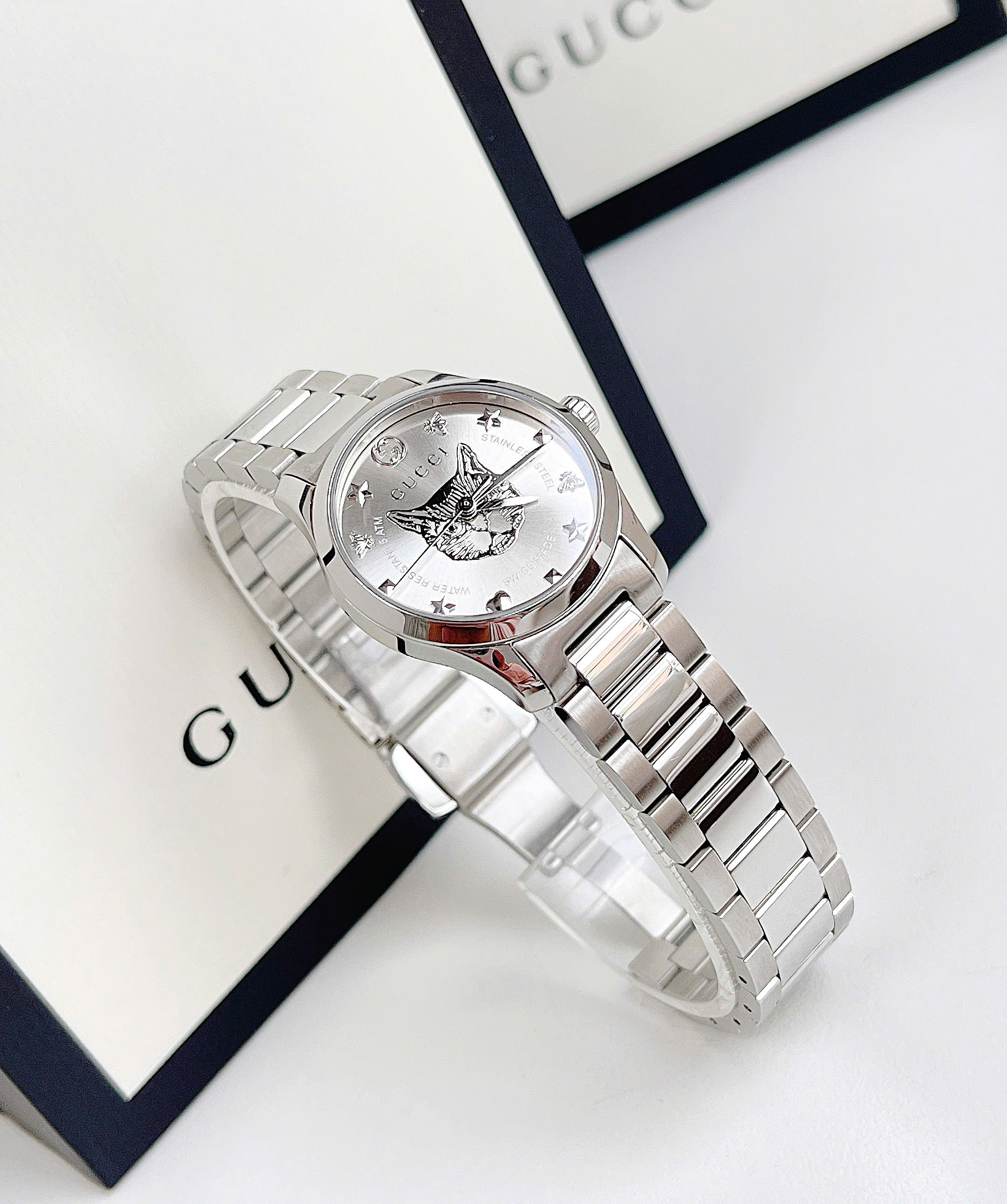 Đồng Hồ Nữ Gucci G-Timeless Mystic Cat Motif – Vẻ Đẹp Cá Tính & Đẳng Cấp Thời Thượng