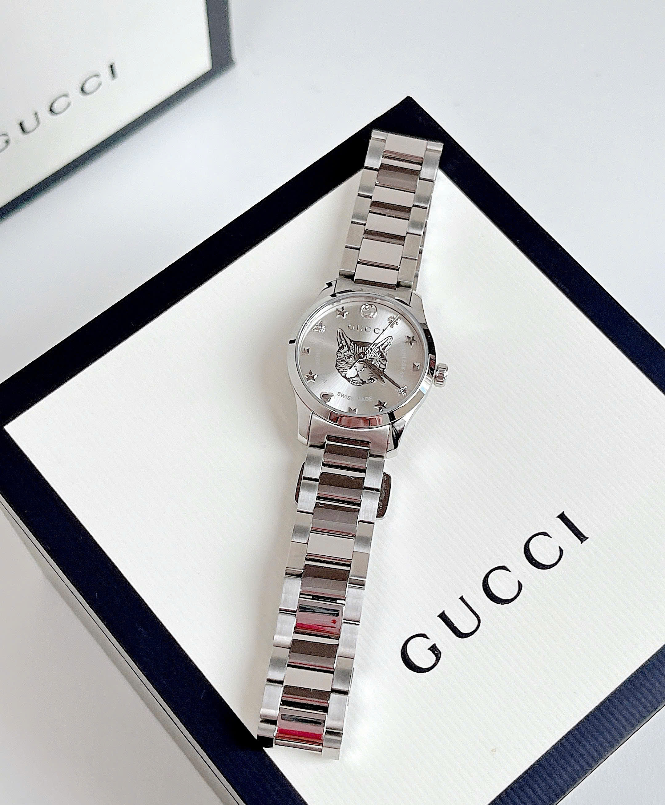 Đồng Hồ Nữ Gucci G-Timeless Mystic Cat Motif – Vẻ Đẹp Cá Tính & Đẳng Cấp Thời Thượng