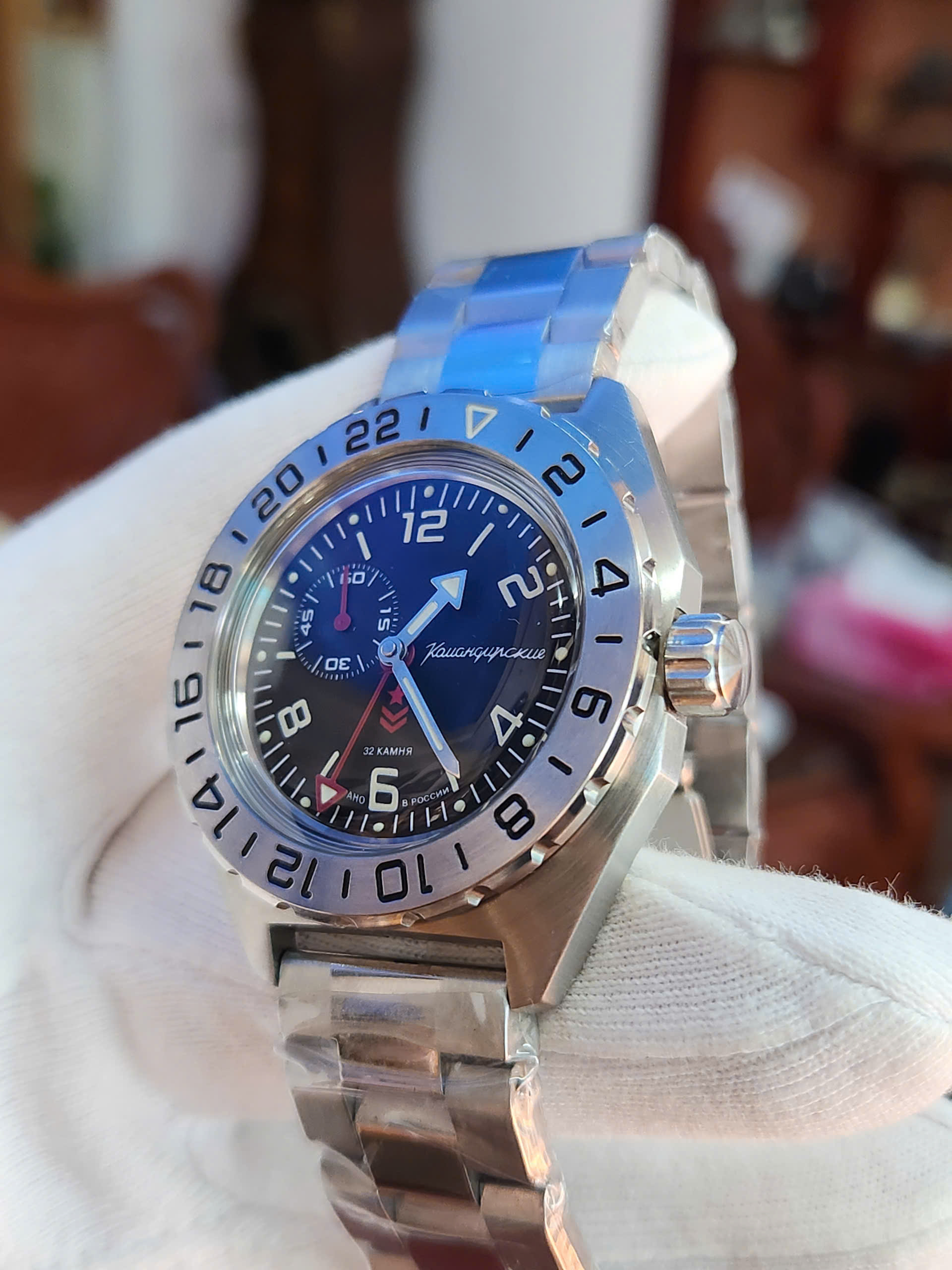 Đồng hồ Nga Vostok Komandiskie 24 giờ 650539