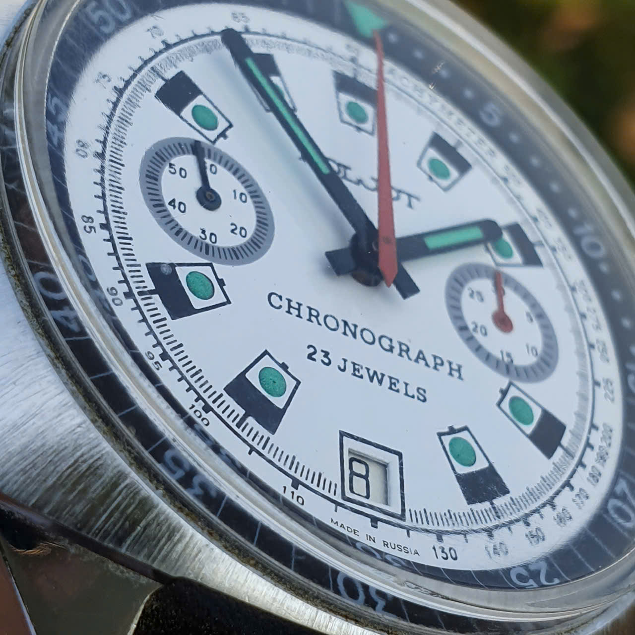 Đồng hồ Poljot Chronograph Vintage Máy Cơ 3133 – Biểu Tượng Của Một Thời Kỳ Huy Hoàng