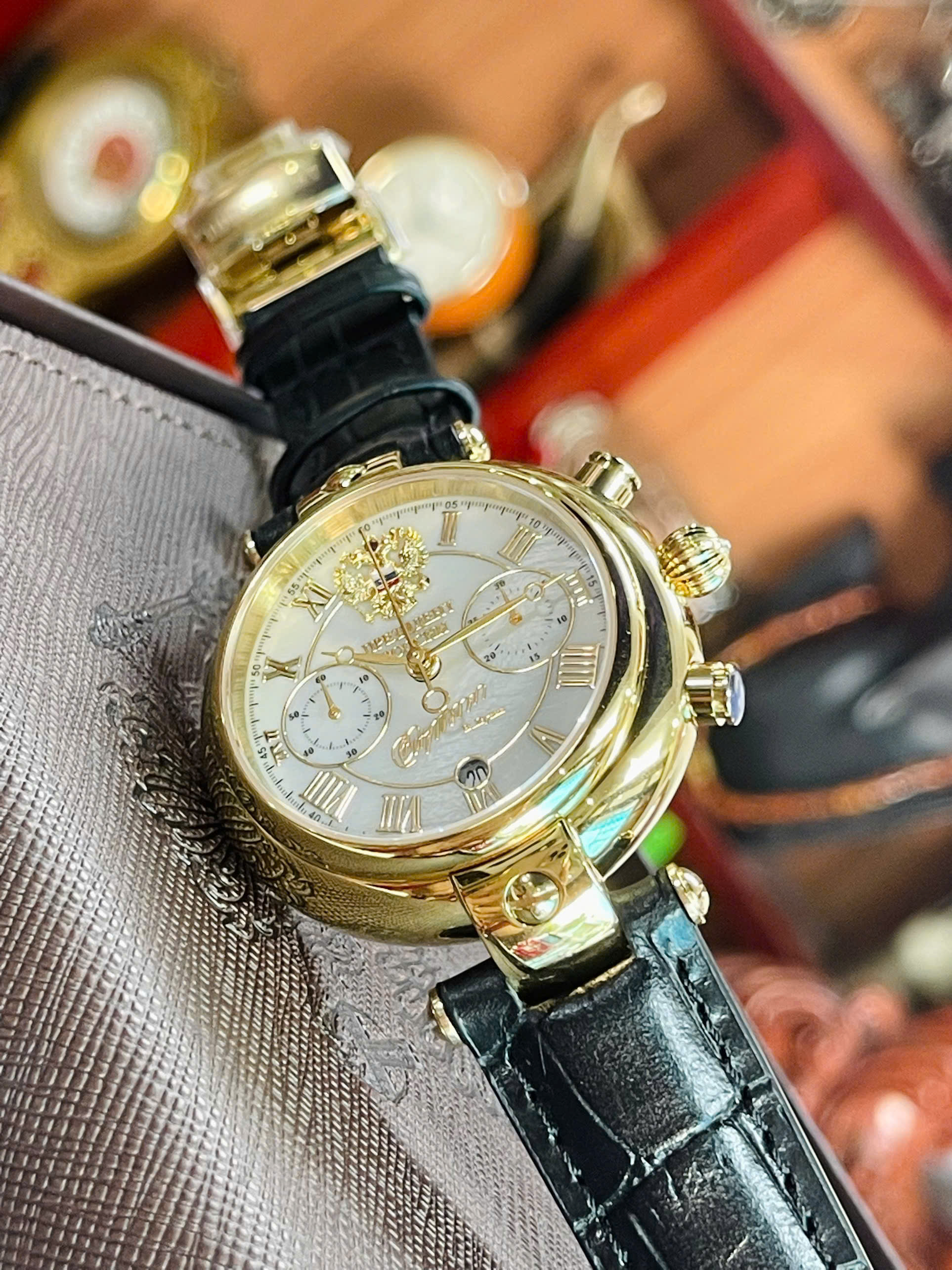 Đồng hồ Poljot Chronograph Automatic chữ ký Tổng thống – Phiên bản giới hạn đậm chất sưu tầm