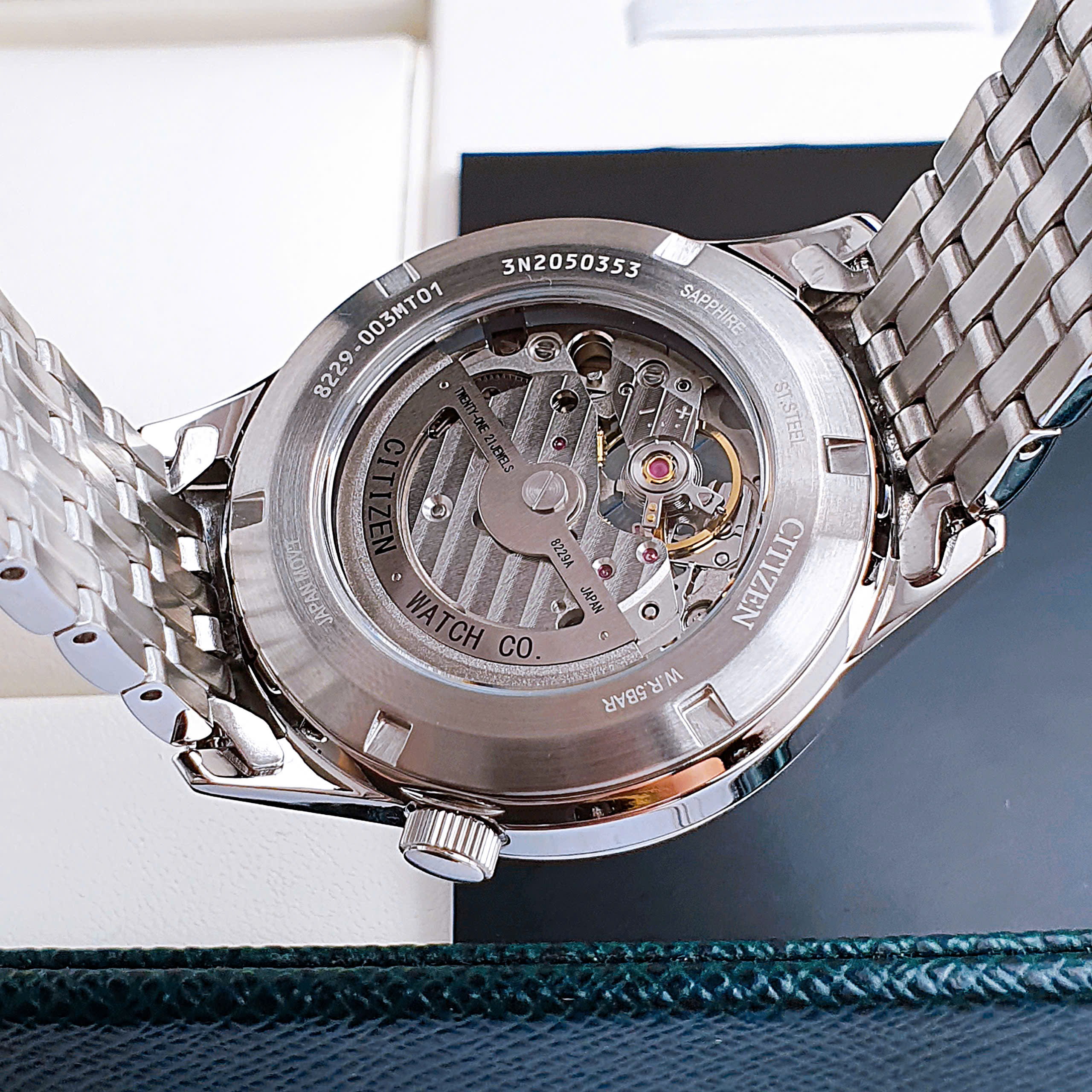 Đồng hồ Citizen Men's Watch NH9130-84A – Siêu phẩm guilloche sang trọng, nhanh tay săn sale hôm nay