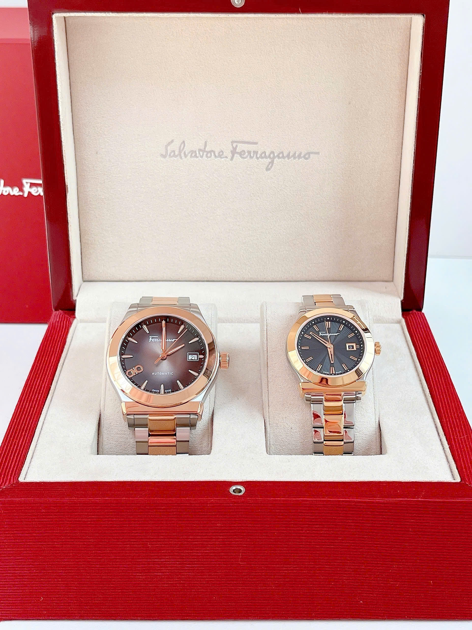 Cặp đôi Salvatore Ferragamo 1898 & 1927 – Sự kết hợp hoàn hảo của nam thanh nữ tú