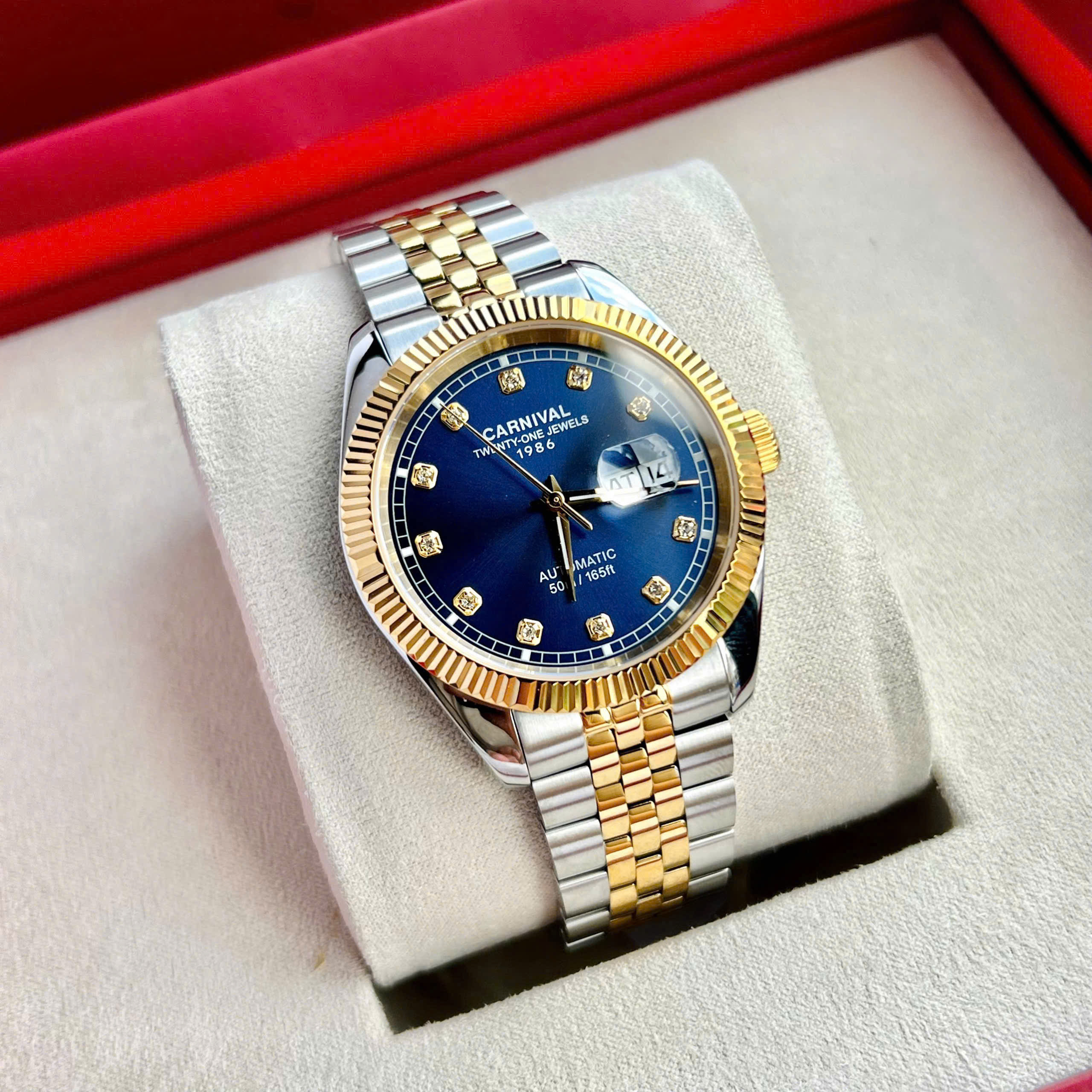 Đồng Hồ Carnival 8131G Full Gold Rolex – Tuyệt Tác Sang Trọng và Đẳng Cấp