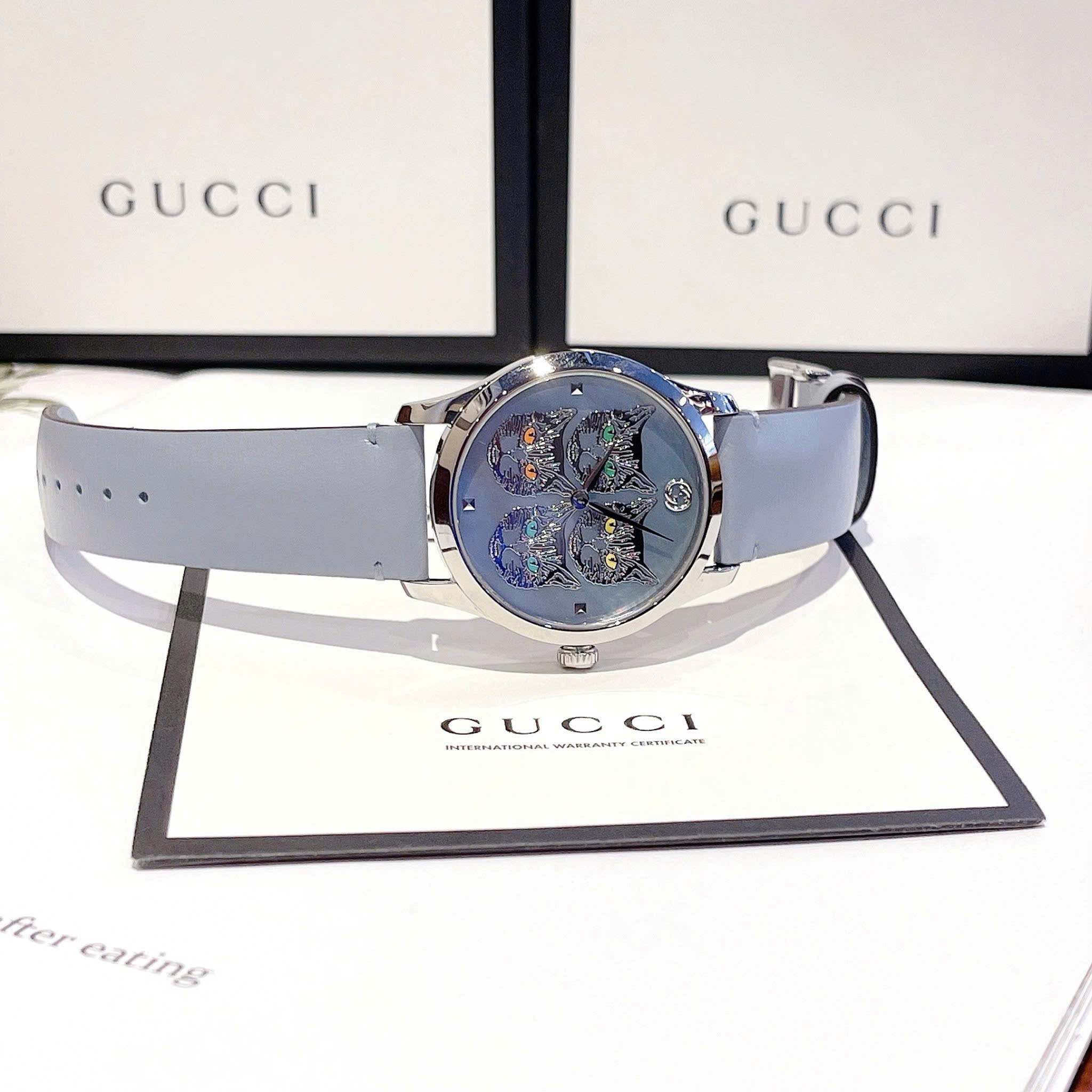 Đồng Hồ Gucci G-Timeless – Thiết Kế Độc Đáo Trong Bộ Sưu Tập Hình Thú