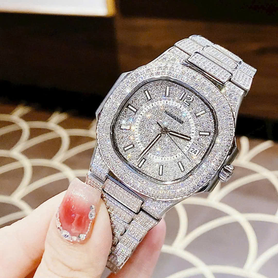 Cặp đồng hồ Huboler Hanboro 812, 8025 nam nữ phiên bản 2025 – Kiệt tác thiết kế tựa Patek Philippe, chuẩn sang chảnh cho các cặp đôi