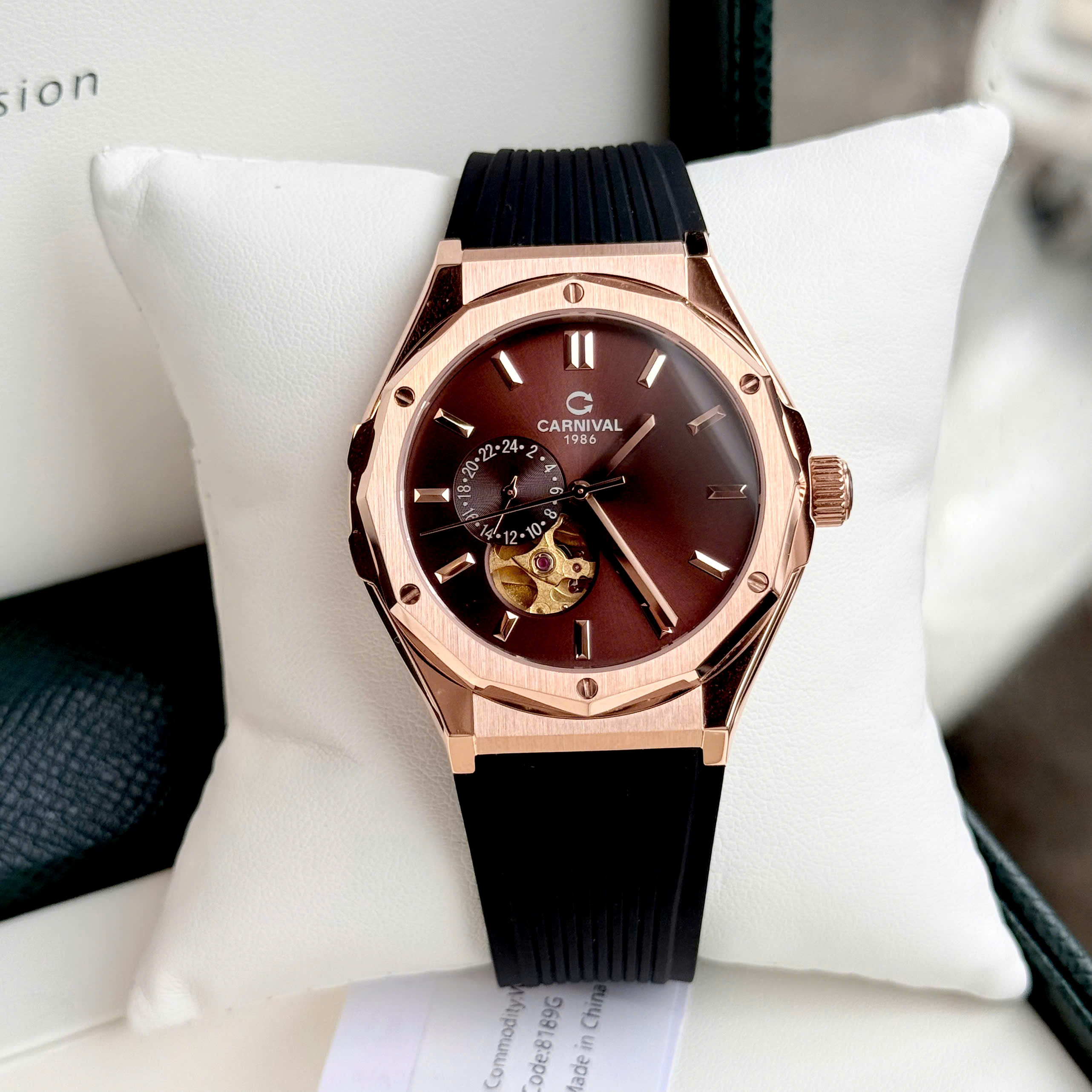 Đồng Hồ Nam Carnival 8189G Automatic – Đẳng Cấp Của Phái Mạnh Qua Từng Chuyển Động