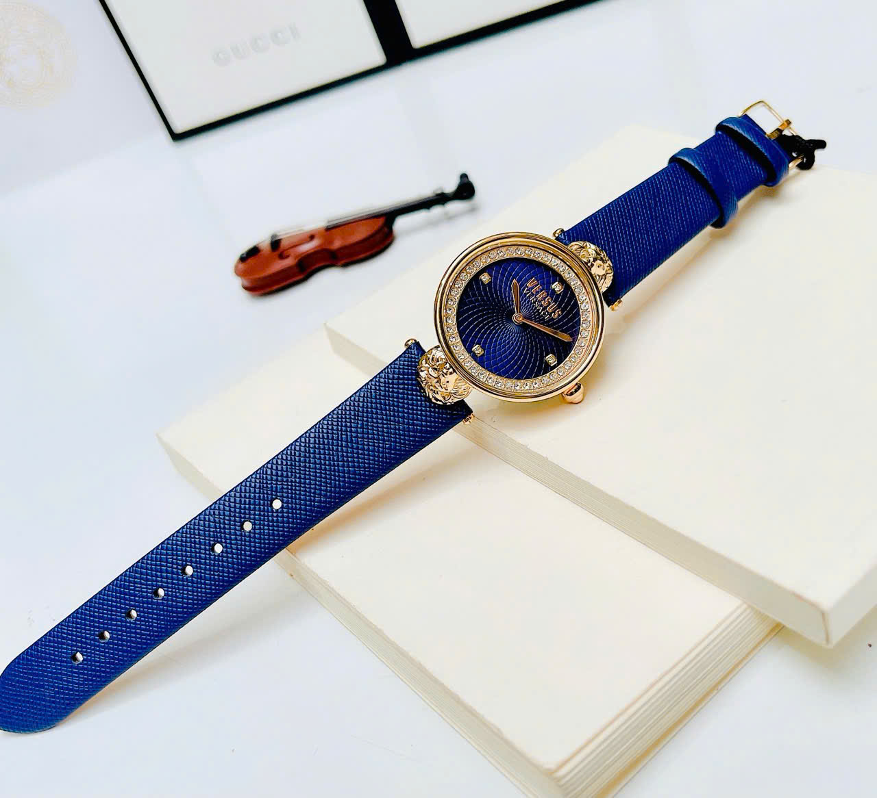 Đồng Hồ Nữ Versus Versace Victoria Harbour Women's Watch VSP333221 Màu Xanh Dương