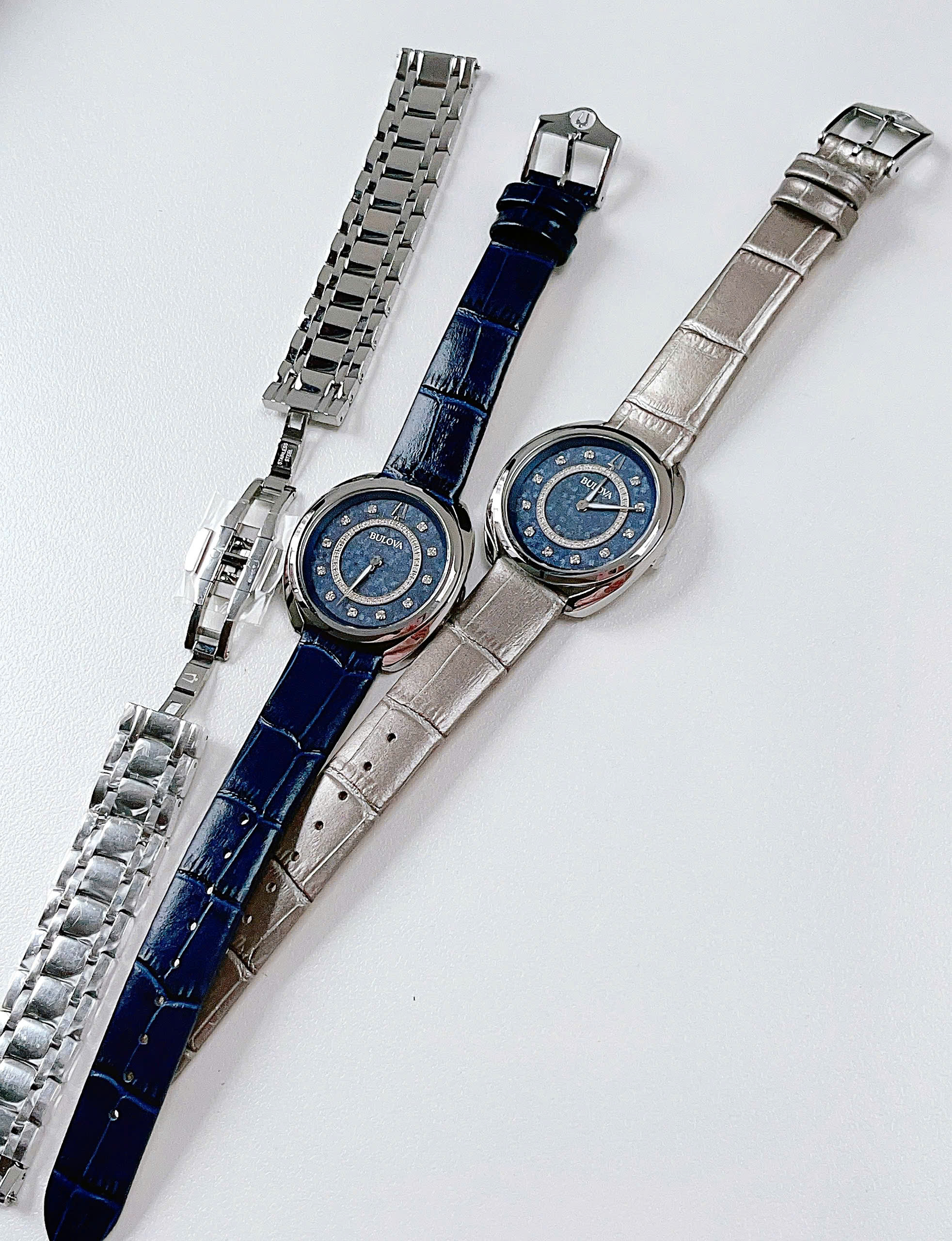 Đồng Hồ Bulova Duality Blue Dial – Đẳng Cấp Với Mặt Số Xanh Và Kim Cương Rạng Ngời