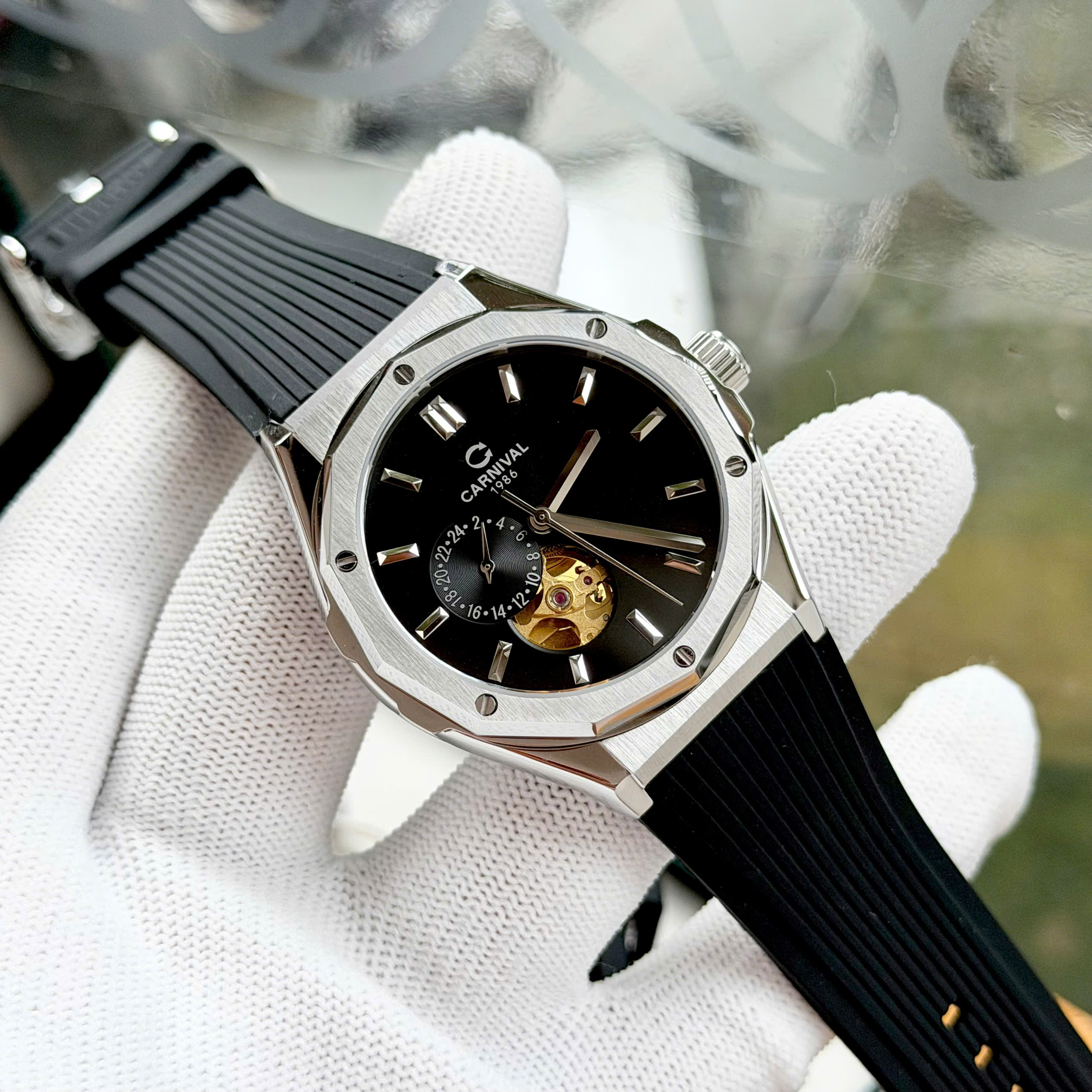 Đồng hồ Carnival 8189G Mới Nhất – Thiết Kế Sang Trọng, Đẳng Cấp Như Hublot Orlinski - Đủ màu