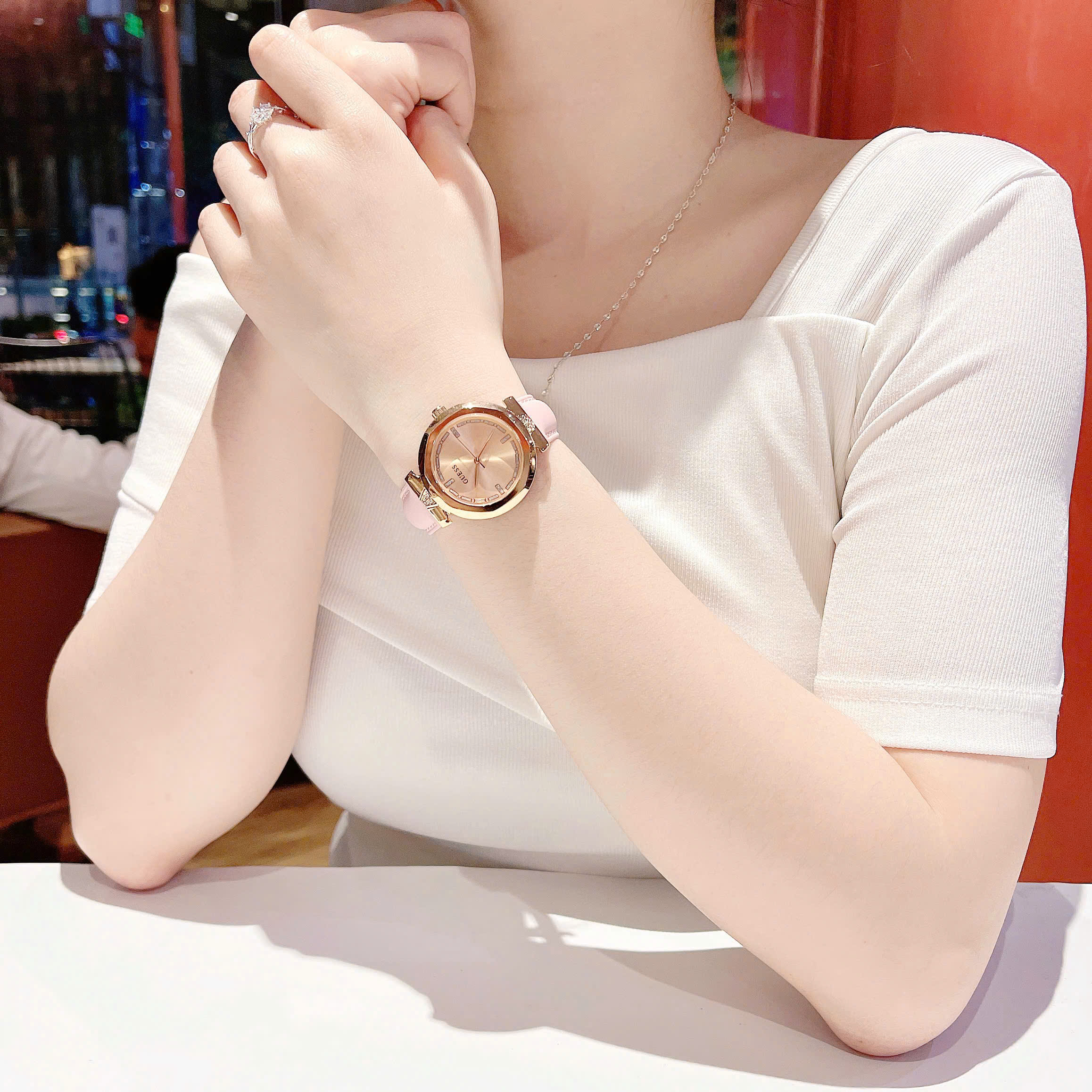 Đồng Hồ Guess GW0613L3 Rumour Crystals 2025 – Phiên Bản Mới Sang Chảnh, Lung Linh Hơn Cả Hình