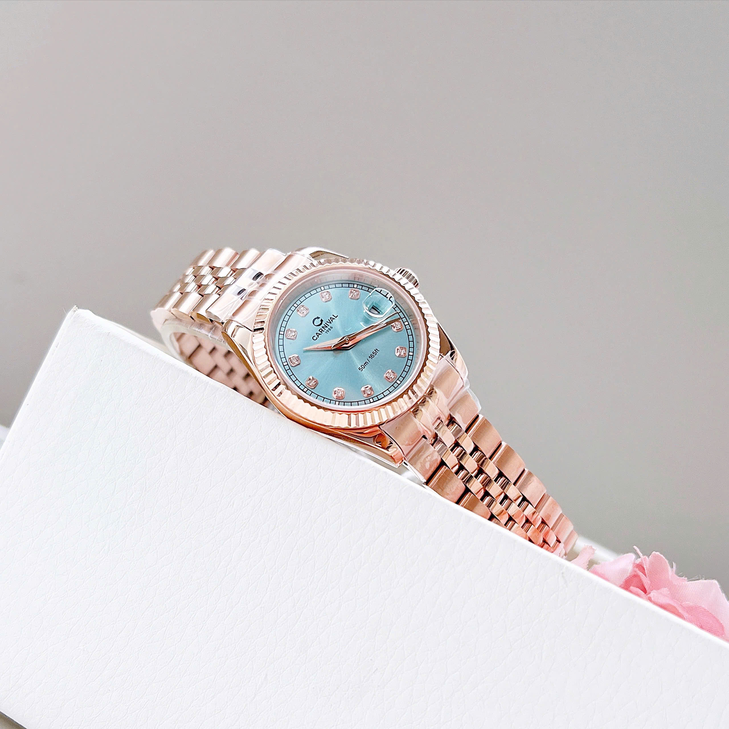 Đồng Hồ Nữ Carnival 8131L-VH-XT – Vẻ Đẹp Lấy Cảm Hứng Từ Rolex, Đẳng Cấp Trong Từng Chi Tiết