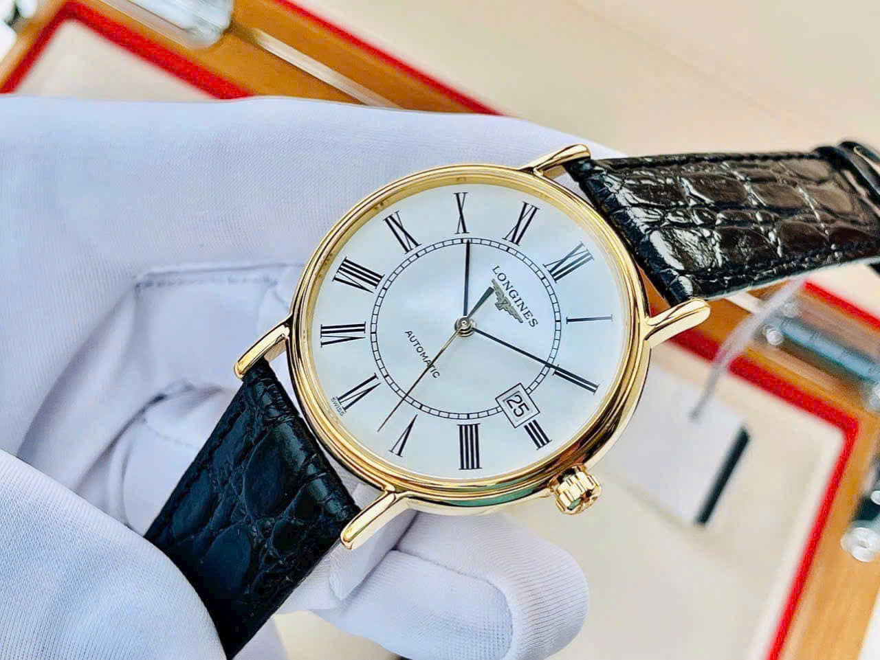 Đồng hồ Longines Presence L4.921.2.11.2 – Vẻ Đẹp Kinh Điển Cho Quý Ông Thanh Lịch