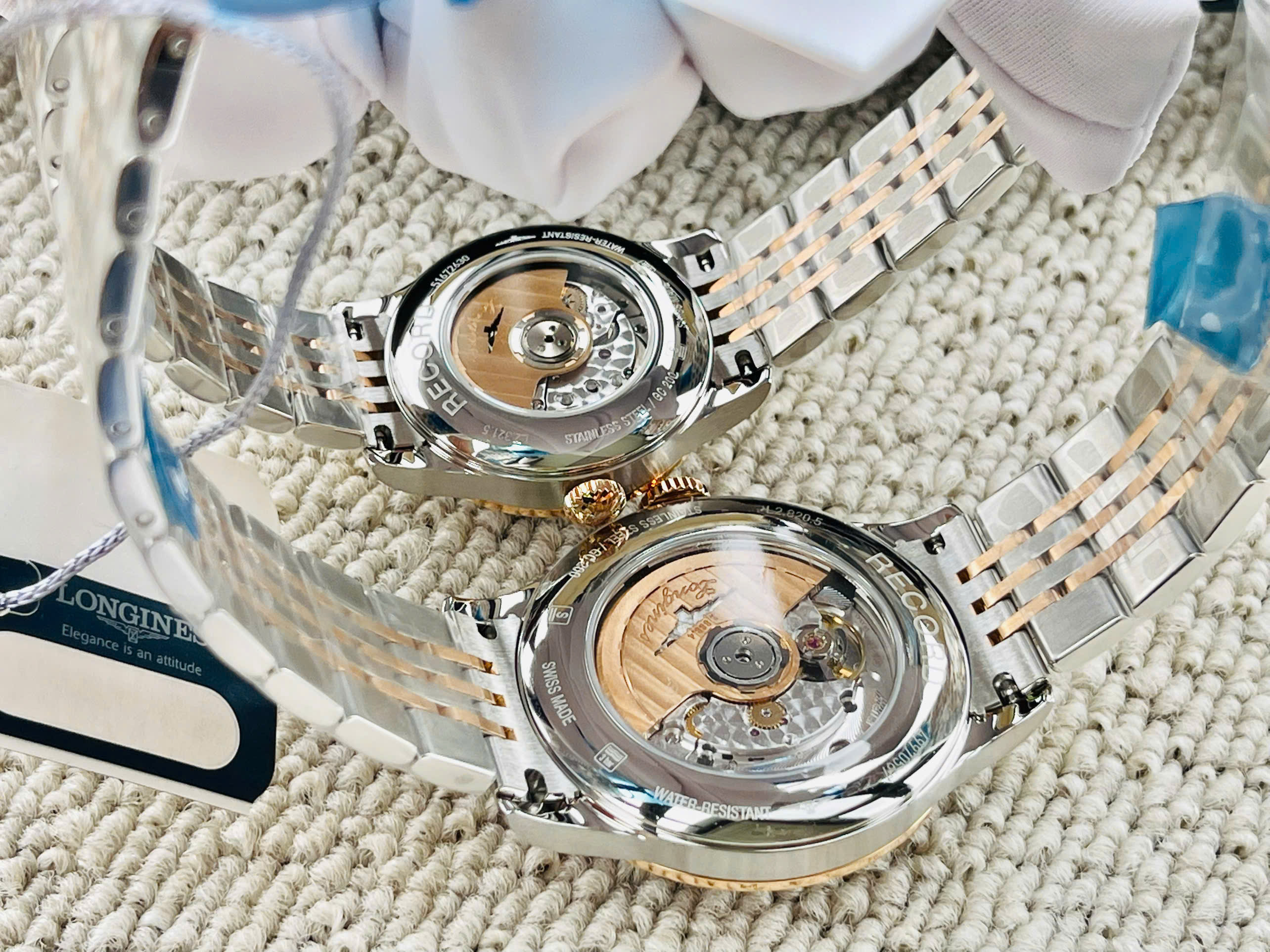 Đồng Hồ cặp đôi Longines Record Demi 18k Diamond – Cặp Đôi Hoàn Hảo Cho Phong Cách Đẳng Cấp