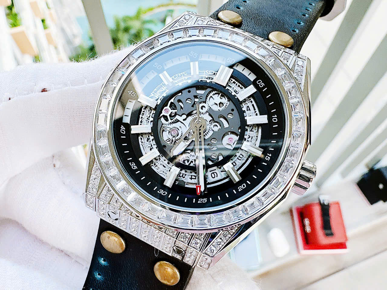 Đồng hồ Hanboro by Huboler 42mm – Thiết kế phong cách Richard Mille, lên tay cực Men cho phái mạnh