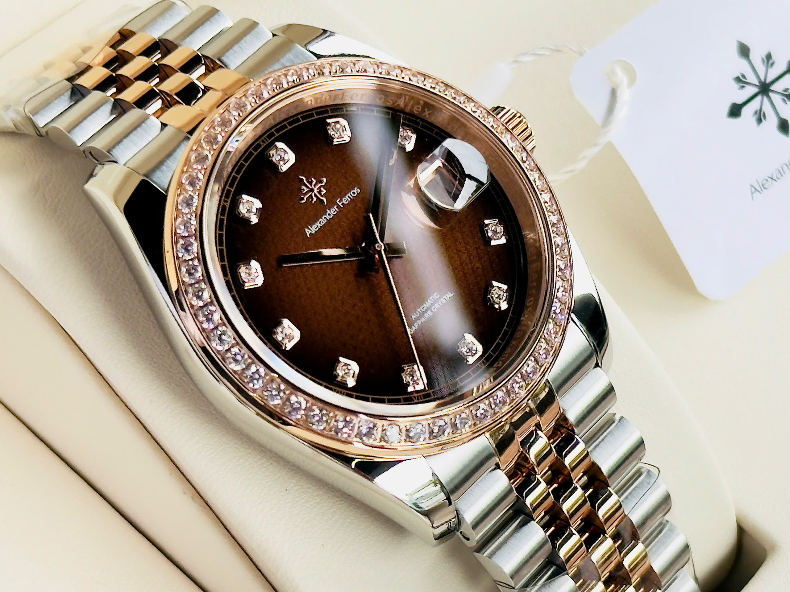 Đồng hồ Alexander Ferros 8201D/08 – Biểu tượng phong cách Thụy Sĩ, xu hướng thời trang 2025