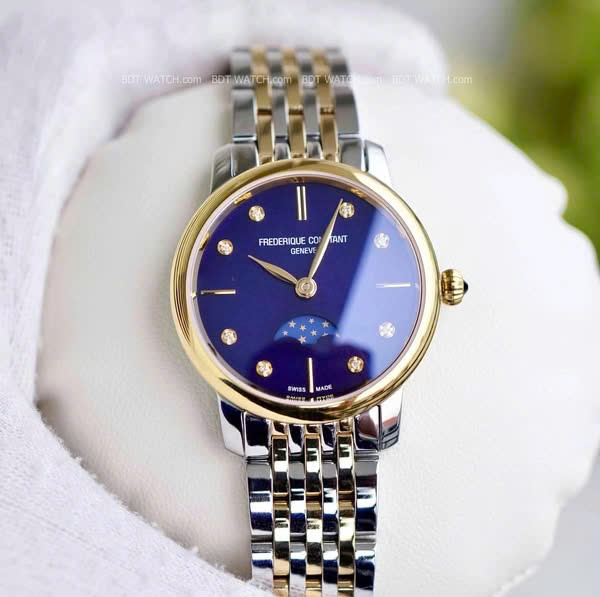 Đồng hồ Frederique Constant Classic Slimline Ladies Moonphase – Sang Trọng, Nữ Tính Và Đẳng Cấp