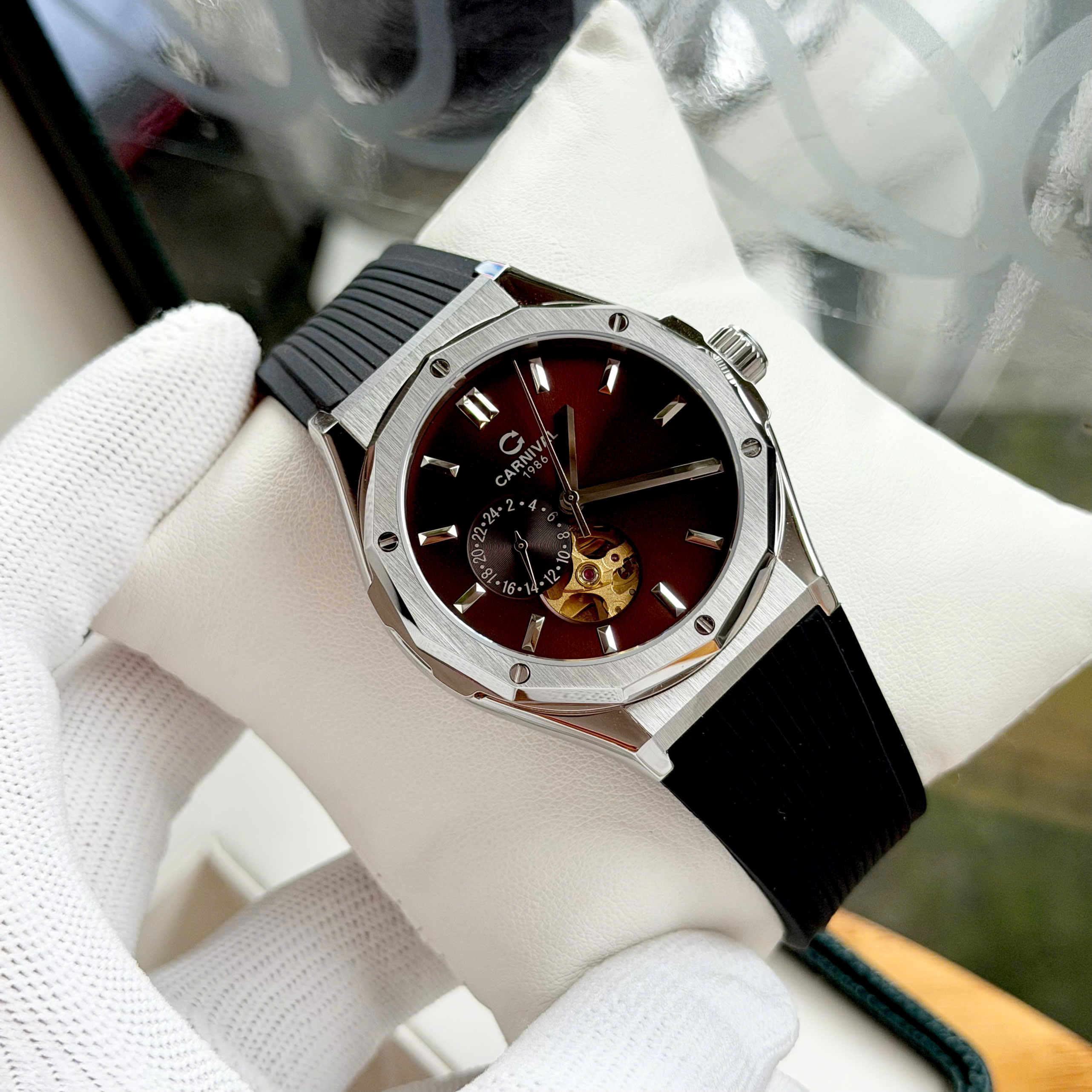 Đồng hồ Carnival 8189G Mới Nhất – Thiết Kế Sang Trọng, Đẳng Cấp Như Hublot Orlinski - Đủ màu