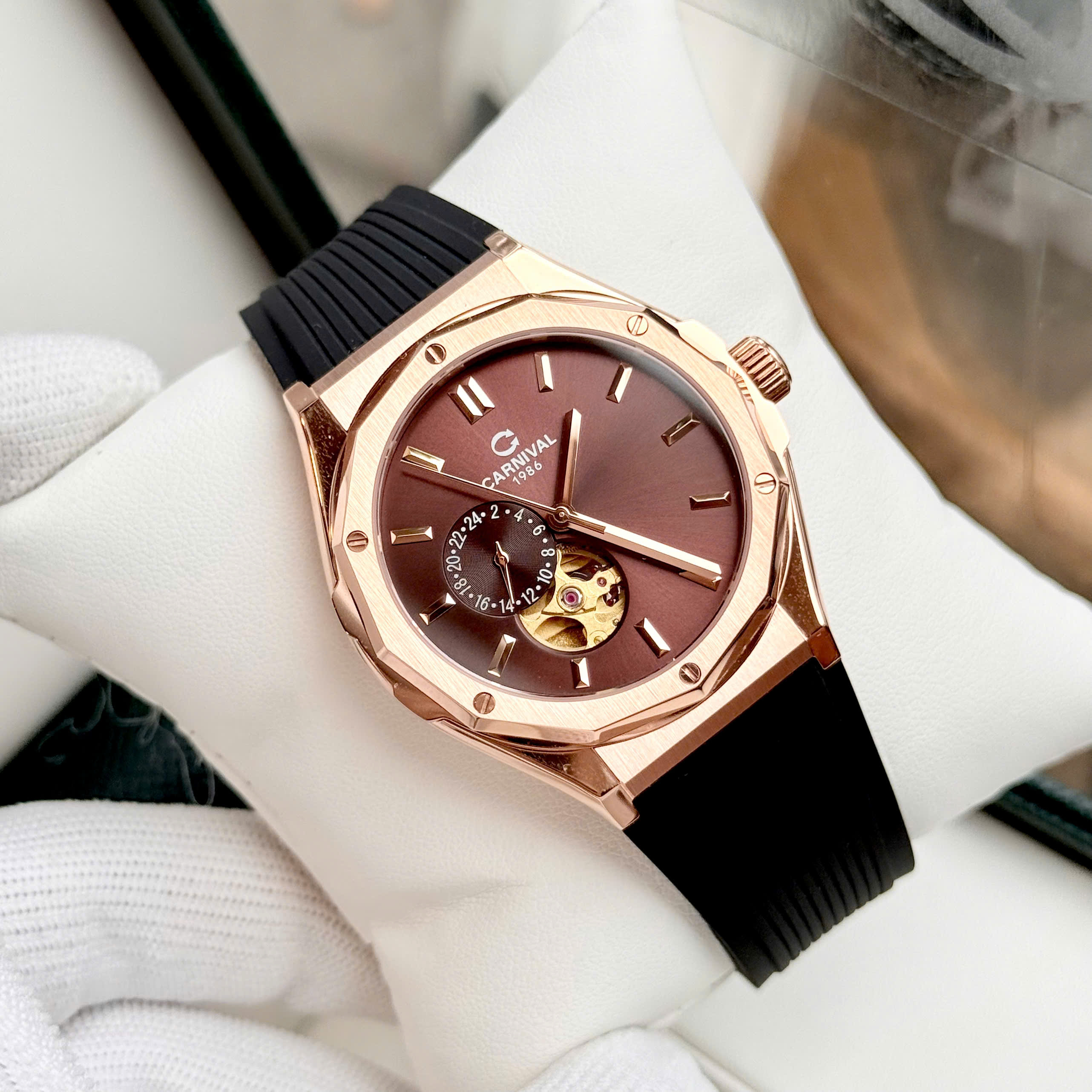 Đồng Hồ Nam Carnival 8189G Automatic – Đẳng Cấp Của Phái Mạnh Qua Từng Chuyển Động