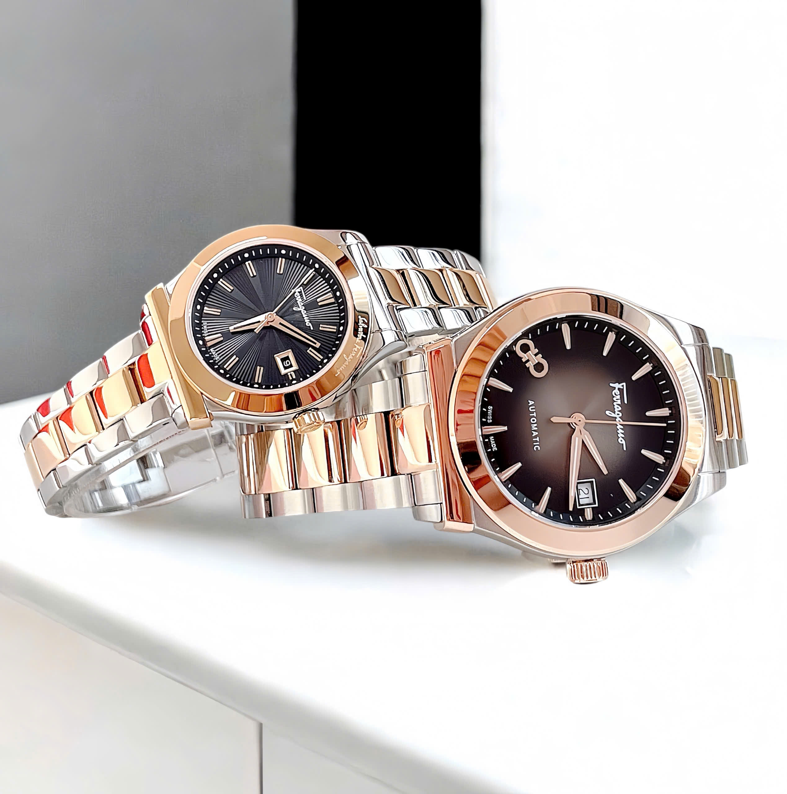 Cặp đôi Salvatore Ferragamo 1898 & 1927 – Sự kết hợp hoàn hảo của nam thanh nữ tú