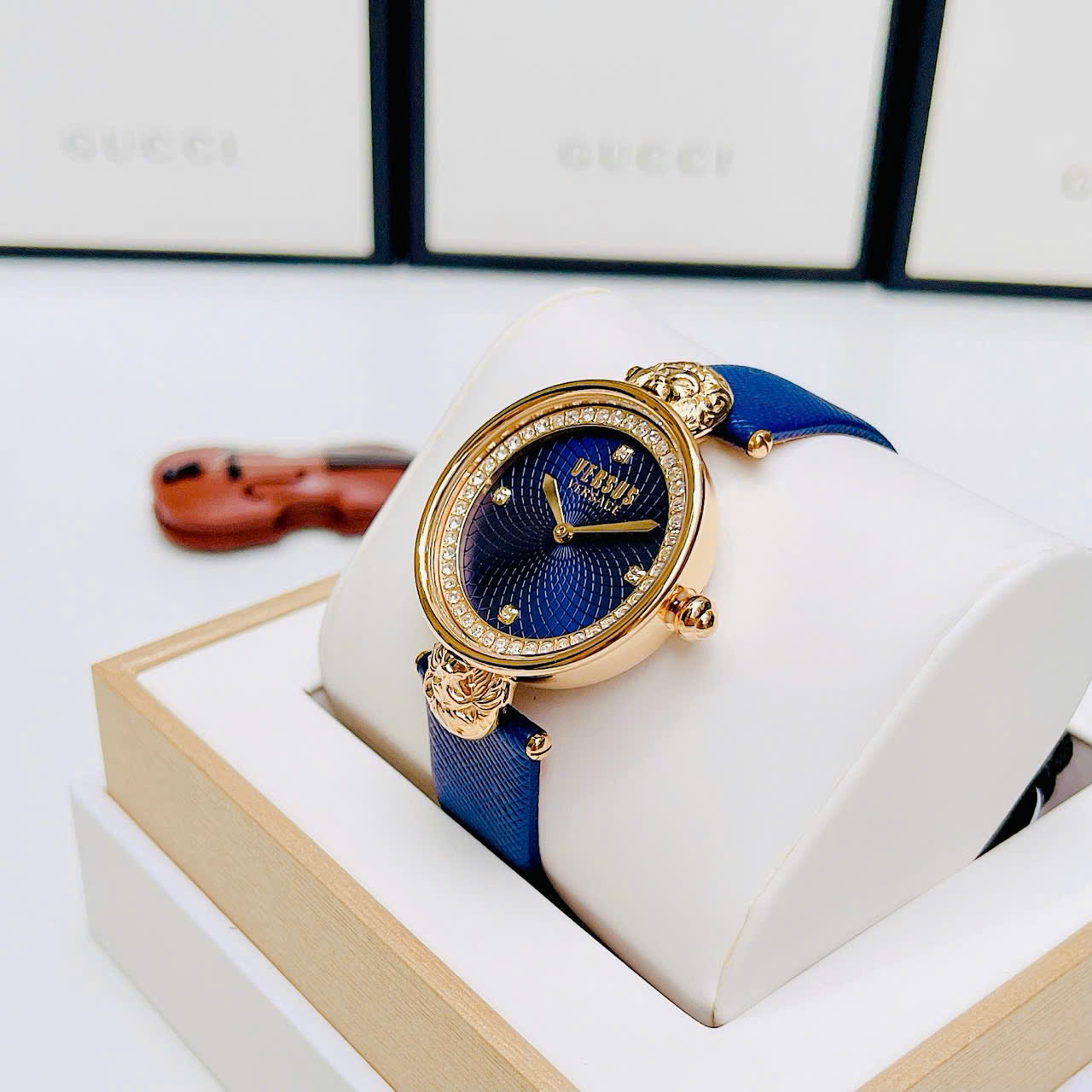 Đồng Hồ Nữ Versus Versace Victoria Harbour Women's Watch VSP333221 Màu Xanh Dương