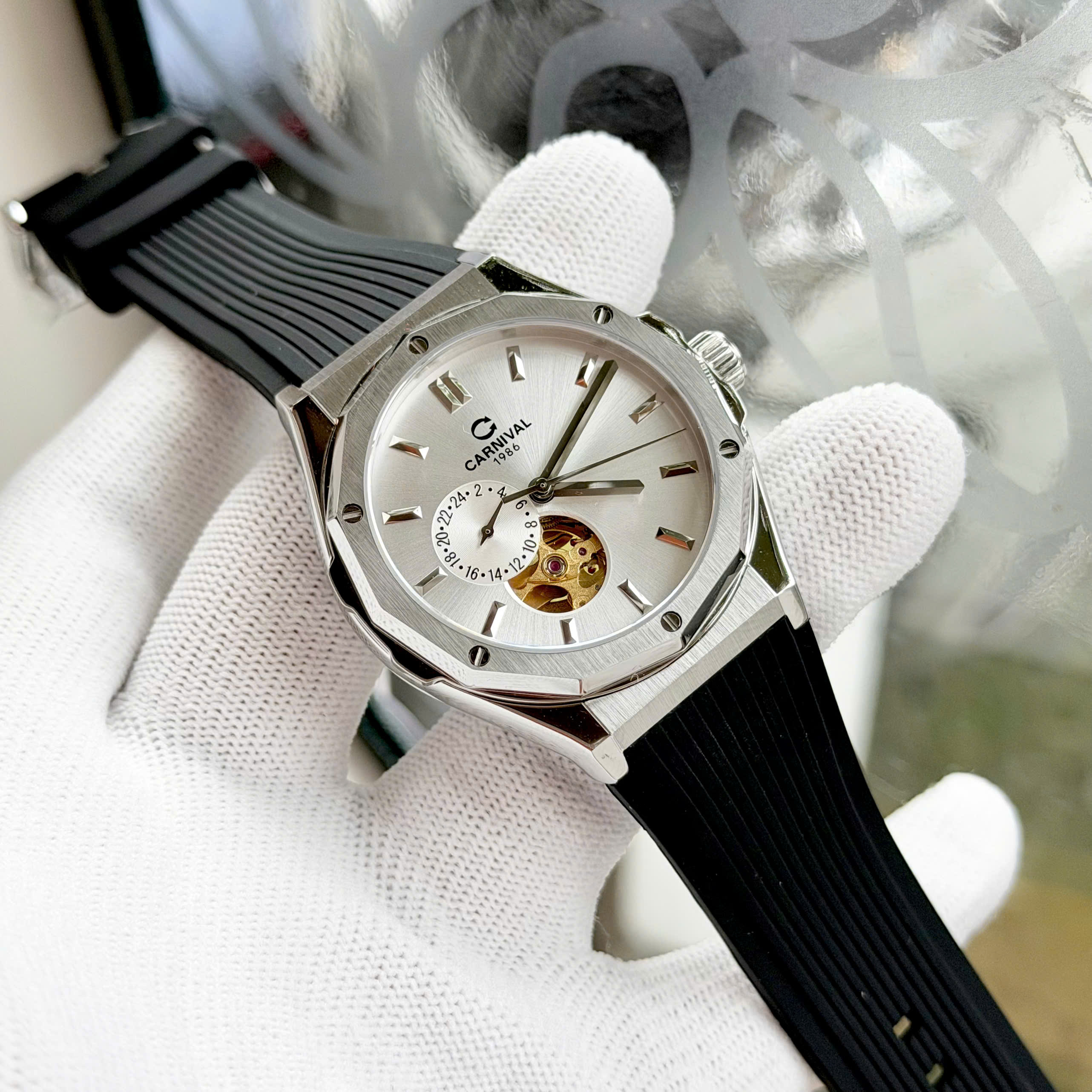 Đồng hồ Carnival 8189G Mới Nhất – Thiết Kế Sang Trọng, Đẳng Cấp Như Hublot Orlinski - Đủ màu