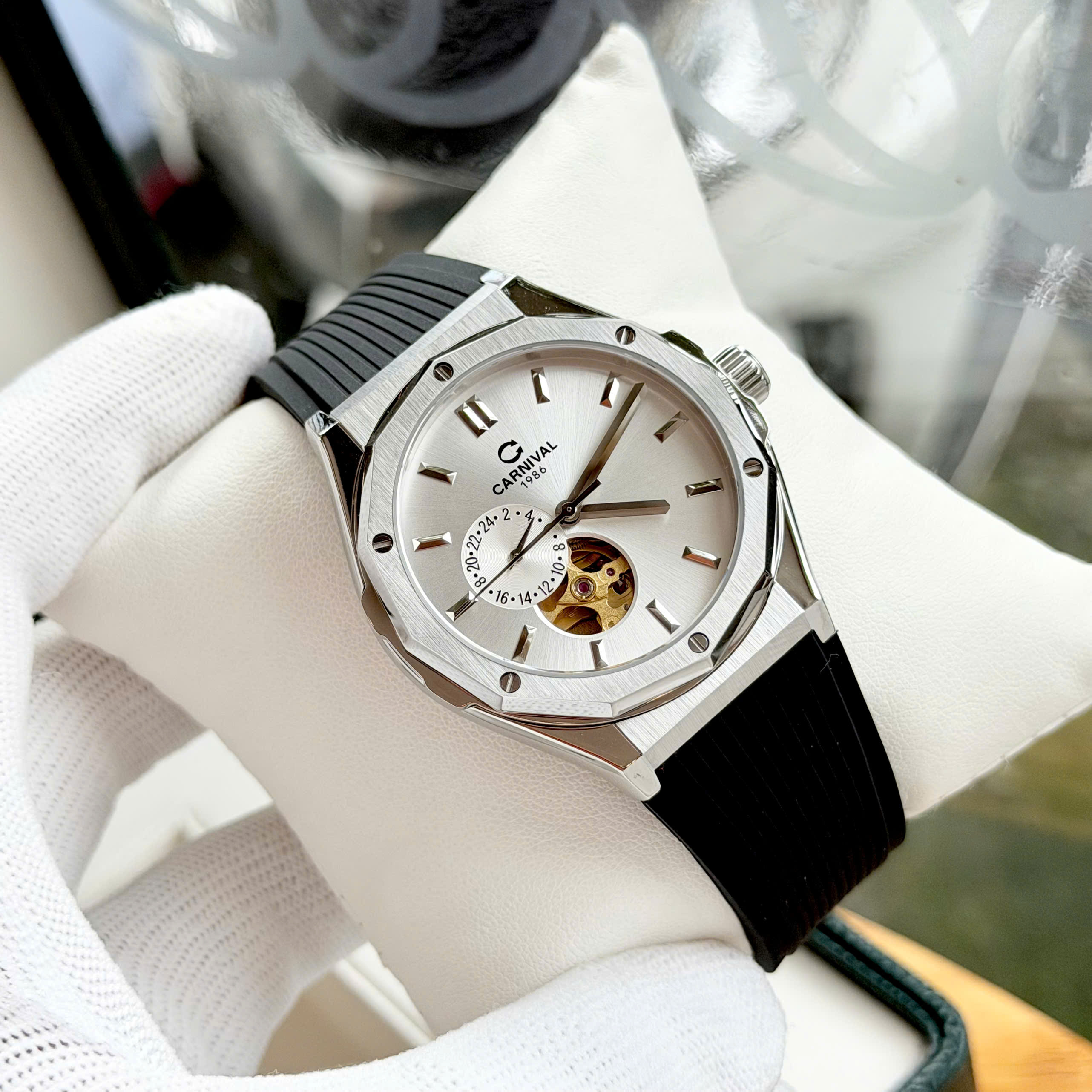 Đồng hồ Carnival 8189G Mới Nhất – Thiết Kế Sang Trọng, Đẳng Cấp Như Hublot Orlinski - Đủ màu