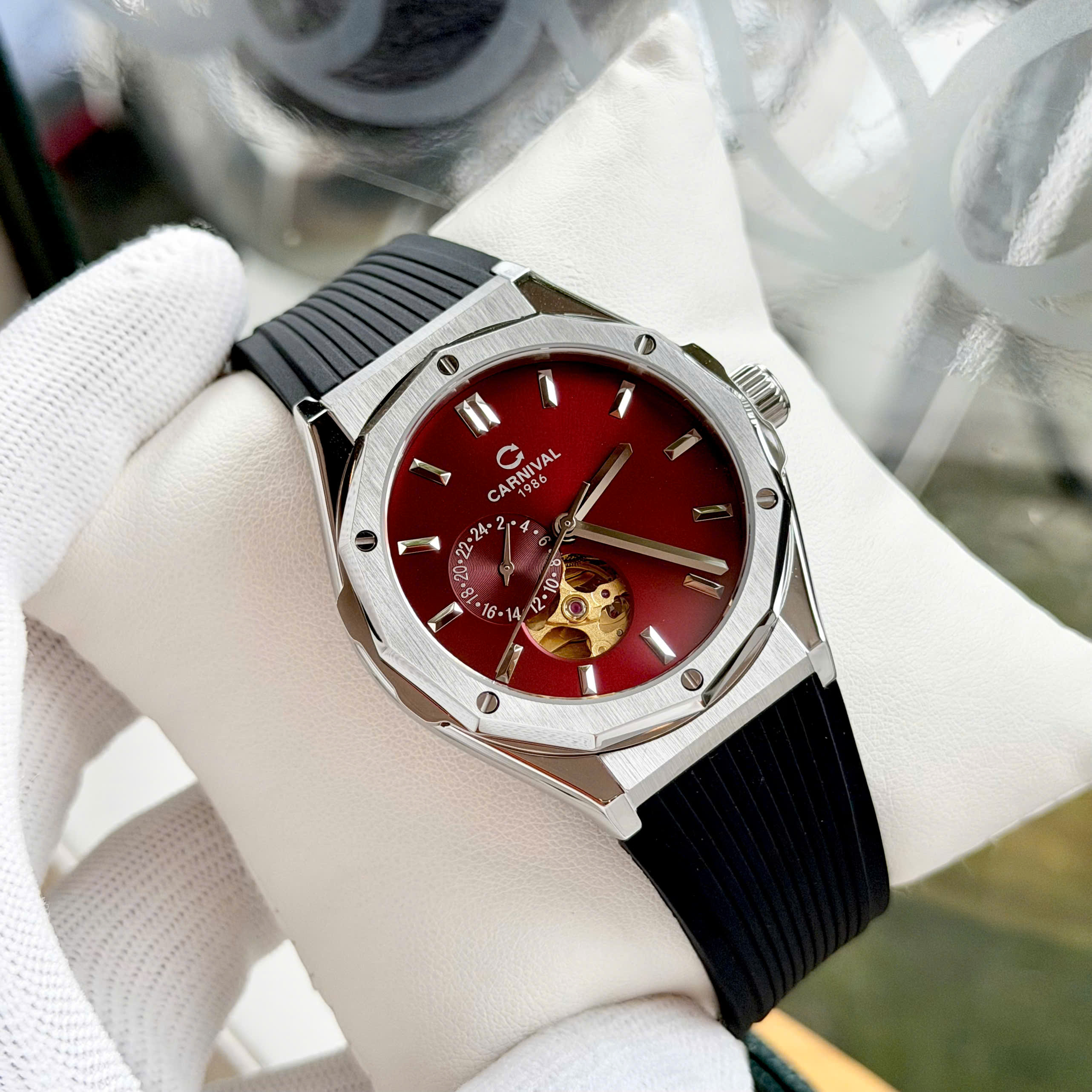 Đồng hồ Carnival 8189G Mới Nhất – Thiết Kế Sang Trọng, Đẳng Cấp Như Hublot Orlinski - Đủ màu