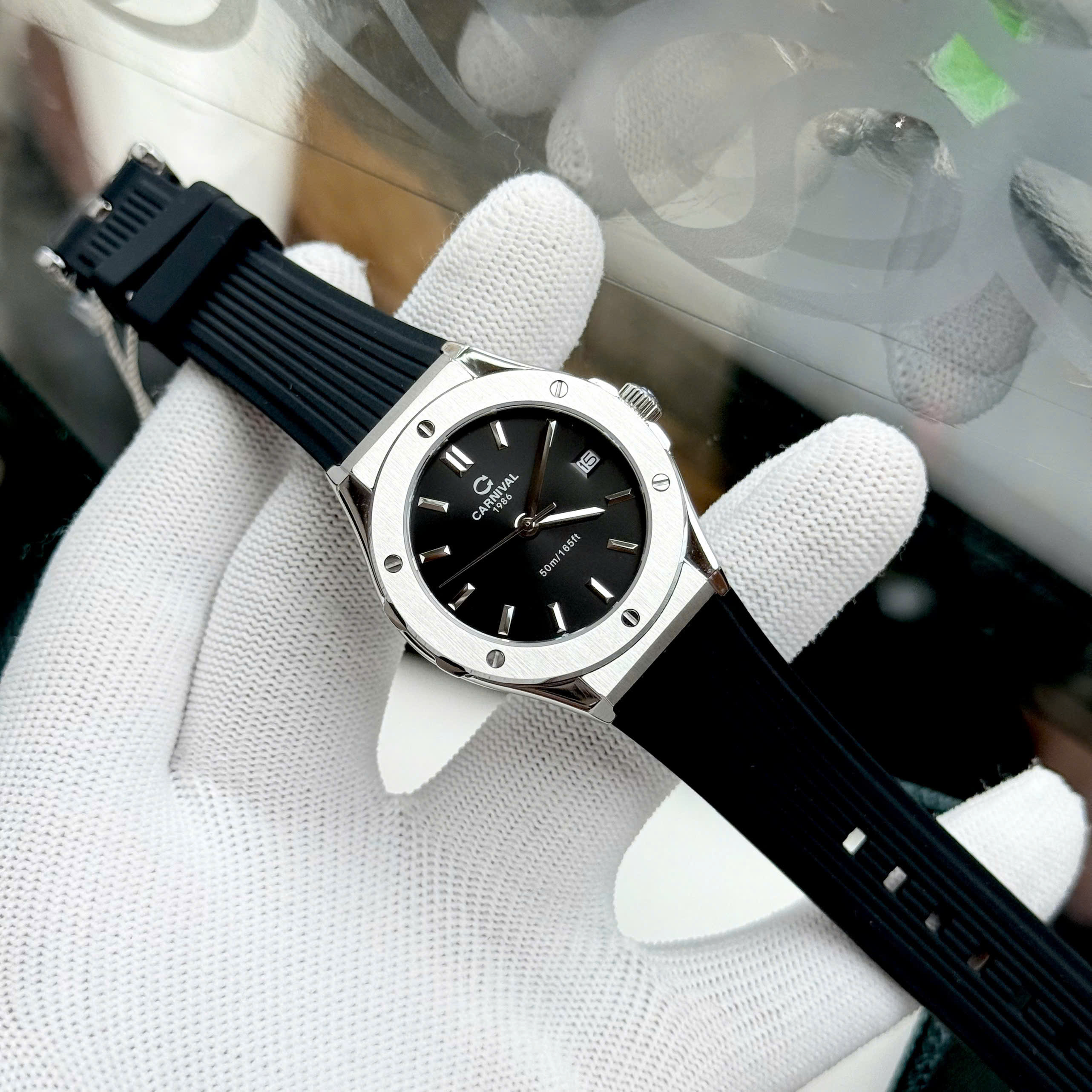 Đồng Hồ Carnival 8168L Nữ Size 32mm – Thiết Kế Hiện Đại, Tôn Lên Vẻ Đẹp Cổ Tay Phái Đẹp