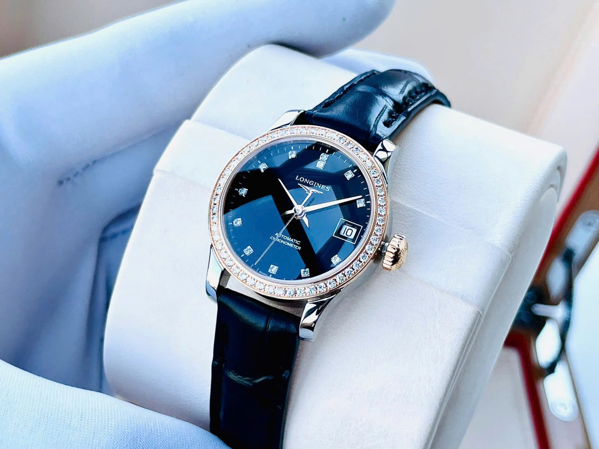 ĐỒNG HỒ LONGINES RECORD AUTOMATIC CHRONOMETER L2.320.5.59.2 – ĐẸP, SANG, ĐẲNG CẤP DÀNH CHO CÁC NÀNG