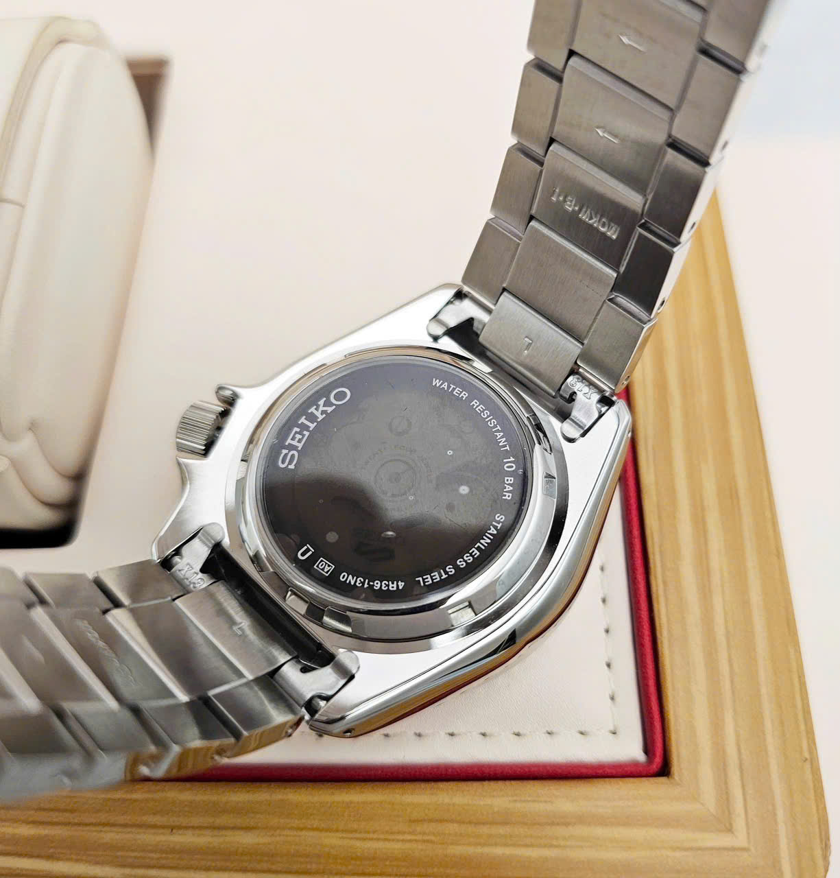 Đồng Hồ Seiko 5 Automatic SRPJ47K1 Sport Dây Thép Mặt Nâu – Làn gió mới từ huyền thoại Vintage Time Sonar