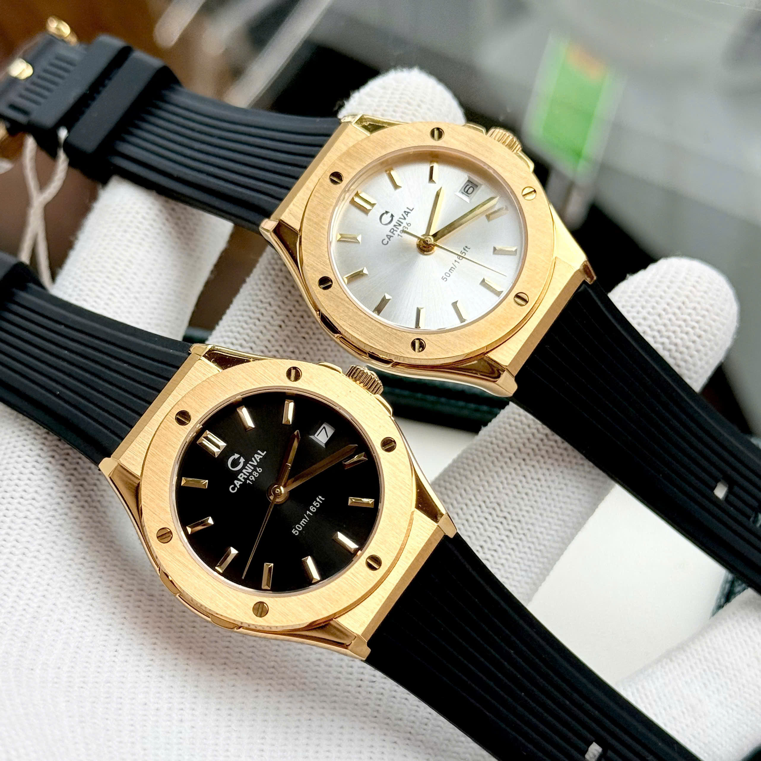 Đồng Hồ Carnival 8168L Nữ Size 32mm – Thiết Kế Hiện Đại, Tôn Lên Vẻ Đẹp Cổ Tay Phái Đẹp
