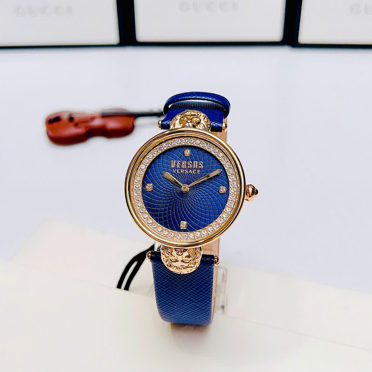Đồng Hồ Nữ Versus Versace Victoria Harbour Women's Watch VSP333221 Màu Xanh Dương