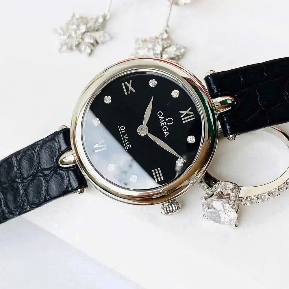 Đồng hồ Omega De Ville Prestige Dewdrop Diamond 28mm – Vẻ đẹp vĩnh cửu từ tinh hoa Thụy Sĩ