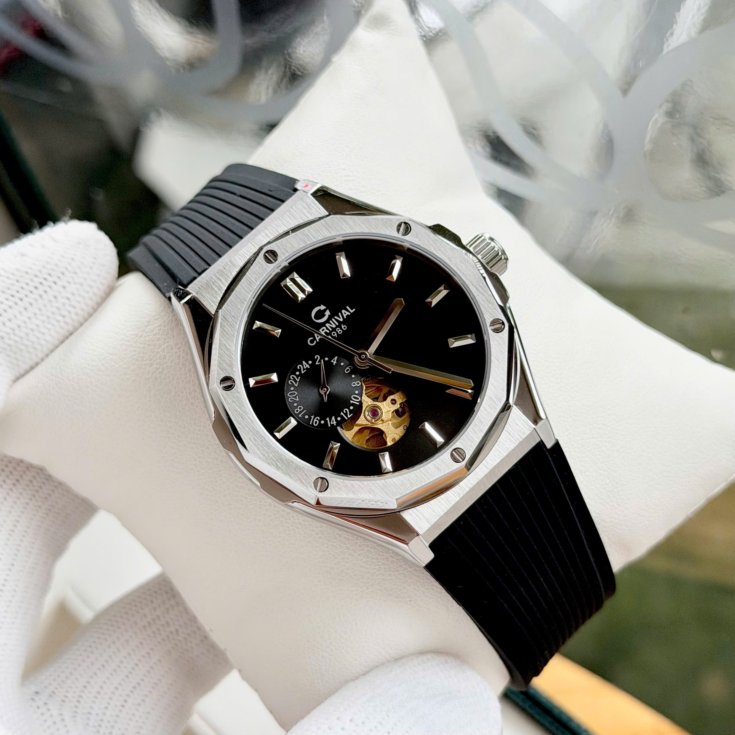 Đồng hồ Carnival 8189G Mới Nhất – Thiết Kế Sang Trọng, Đẳng Cấp Như Hublot Orlinski - Đủ màu