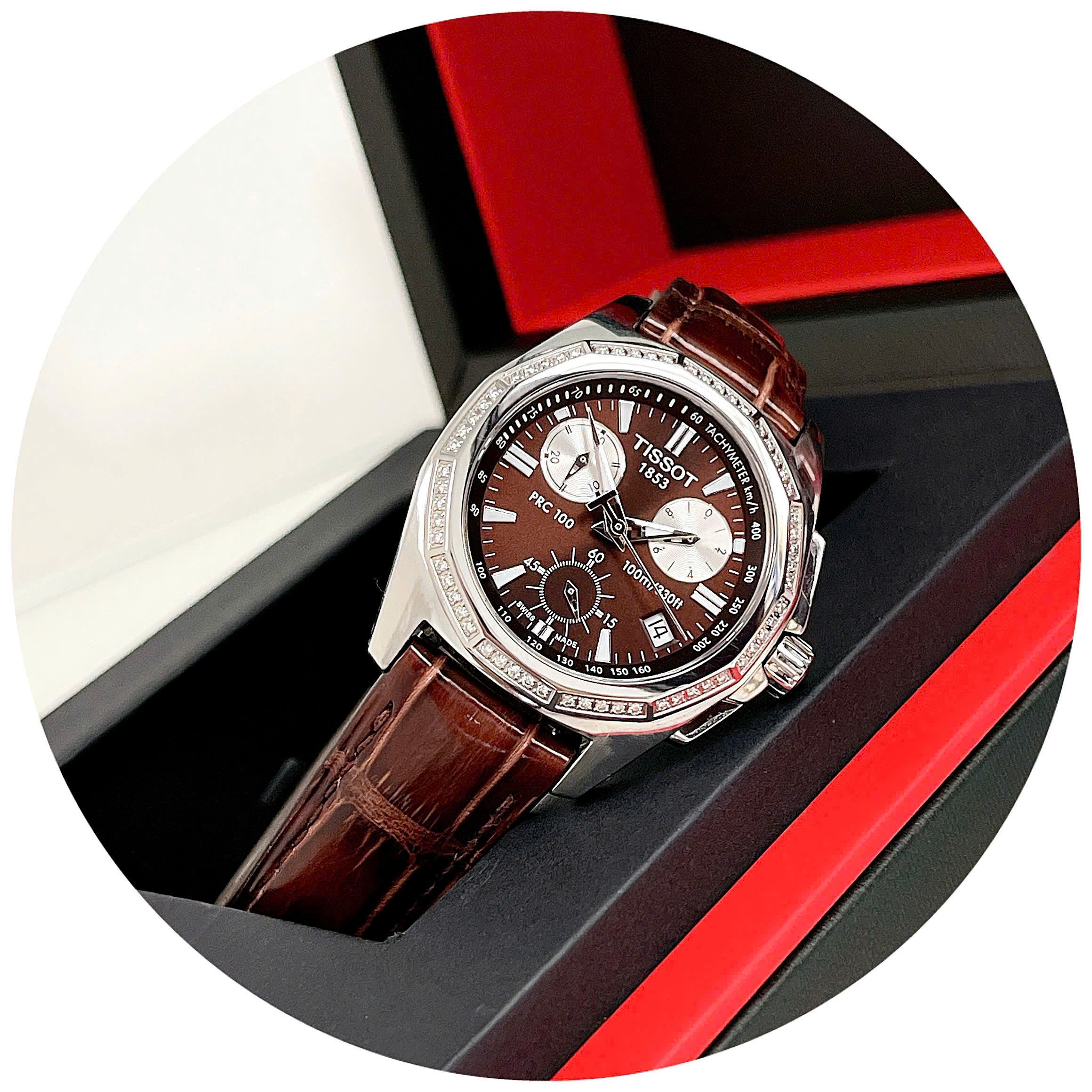 Đồng hồ Tissot PRC 100 Diamonds T22.1.416.11 – Vẻ đẹp rực rỡ và tinh tế của người phụ nữ hiện đại