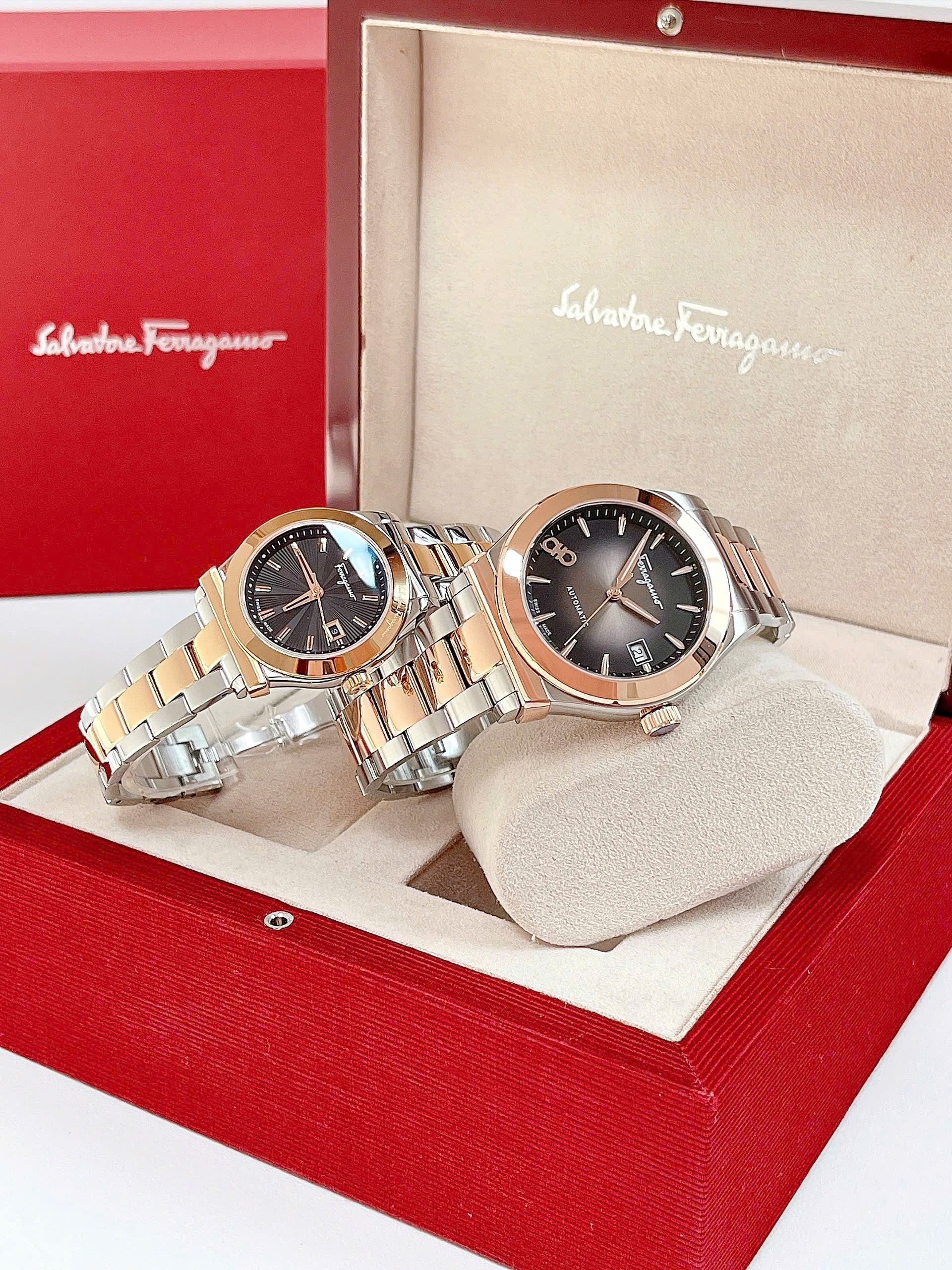 Cặp đôi Salvatore Ferragamo 1898 & 1927 – Sự kết hợp hoàn hảo của nam thanh nữ tú