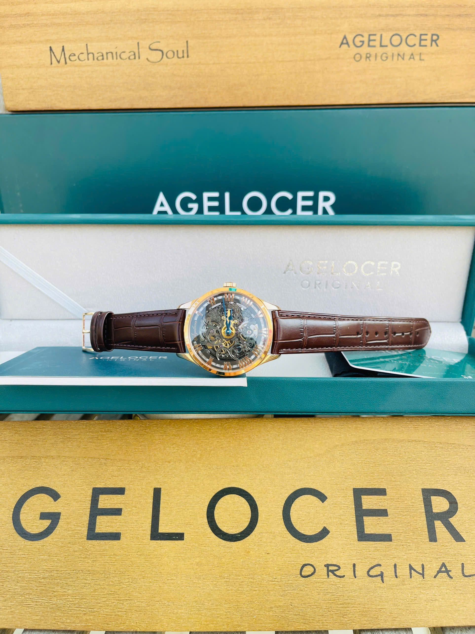 Đồng hồ Agelocer Skeleton – Tác Phẩm Nghệ Thuật Trên Cổ Tay