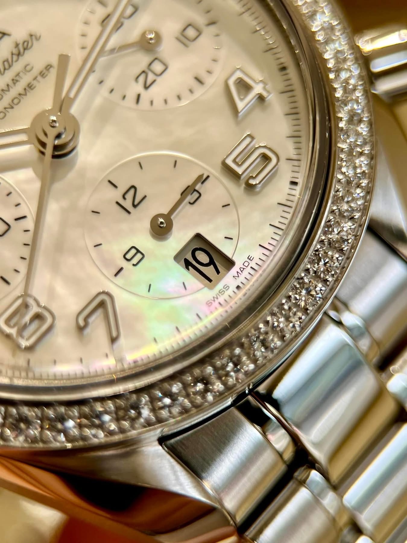 Omega Speedmaster Chronograph Diamond 38mm – Đẳng Cấp Thể Thao Kết Hợp Vẻ Đẹp Kim Cương