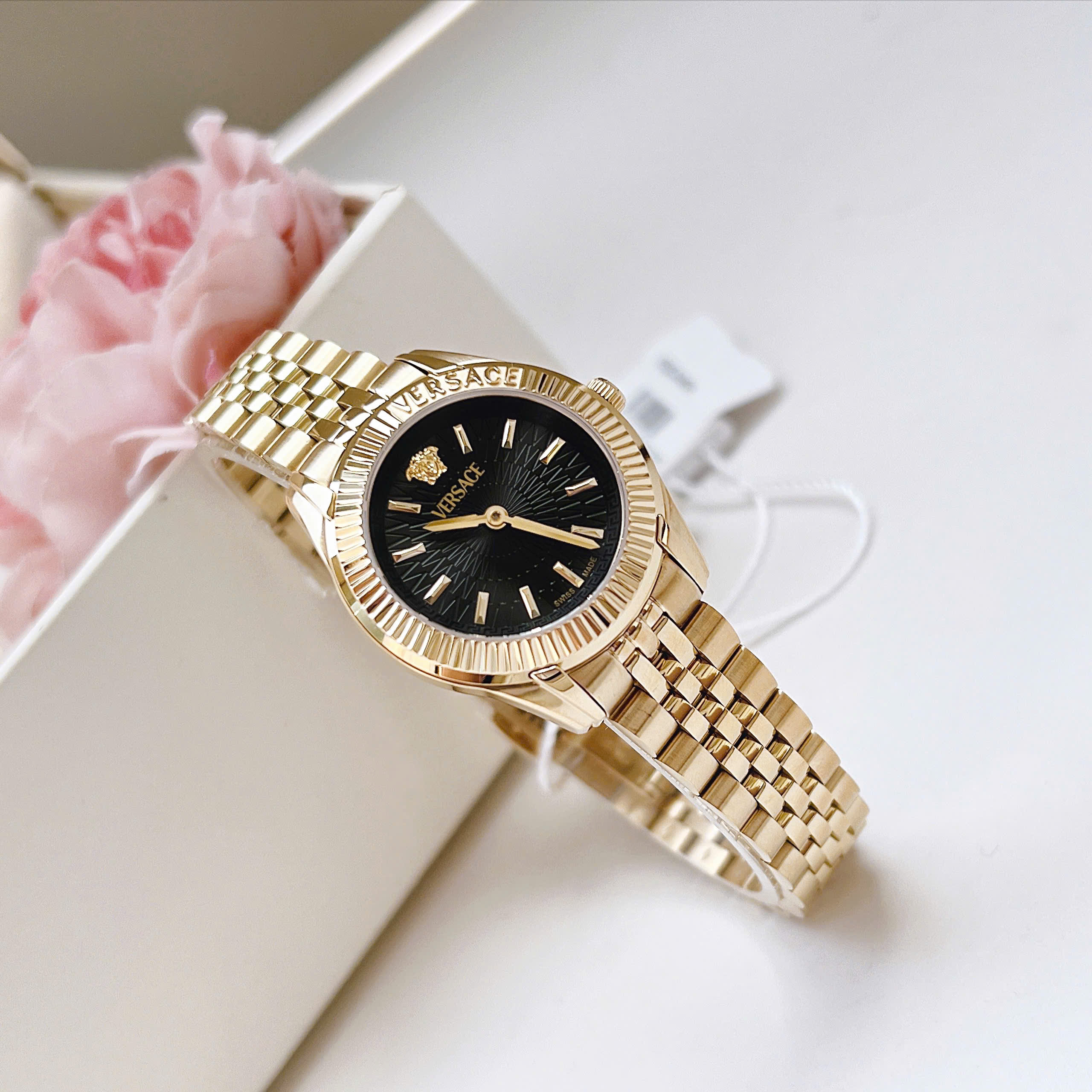 Đồng Hồ Versace Greca Time 2025 – Phiên Bản Size Bé Sang Trọng Và Đẳng Cấp