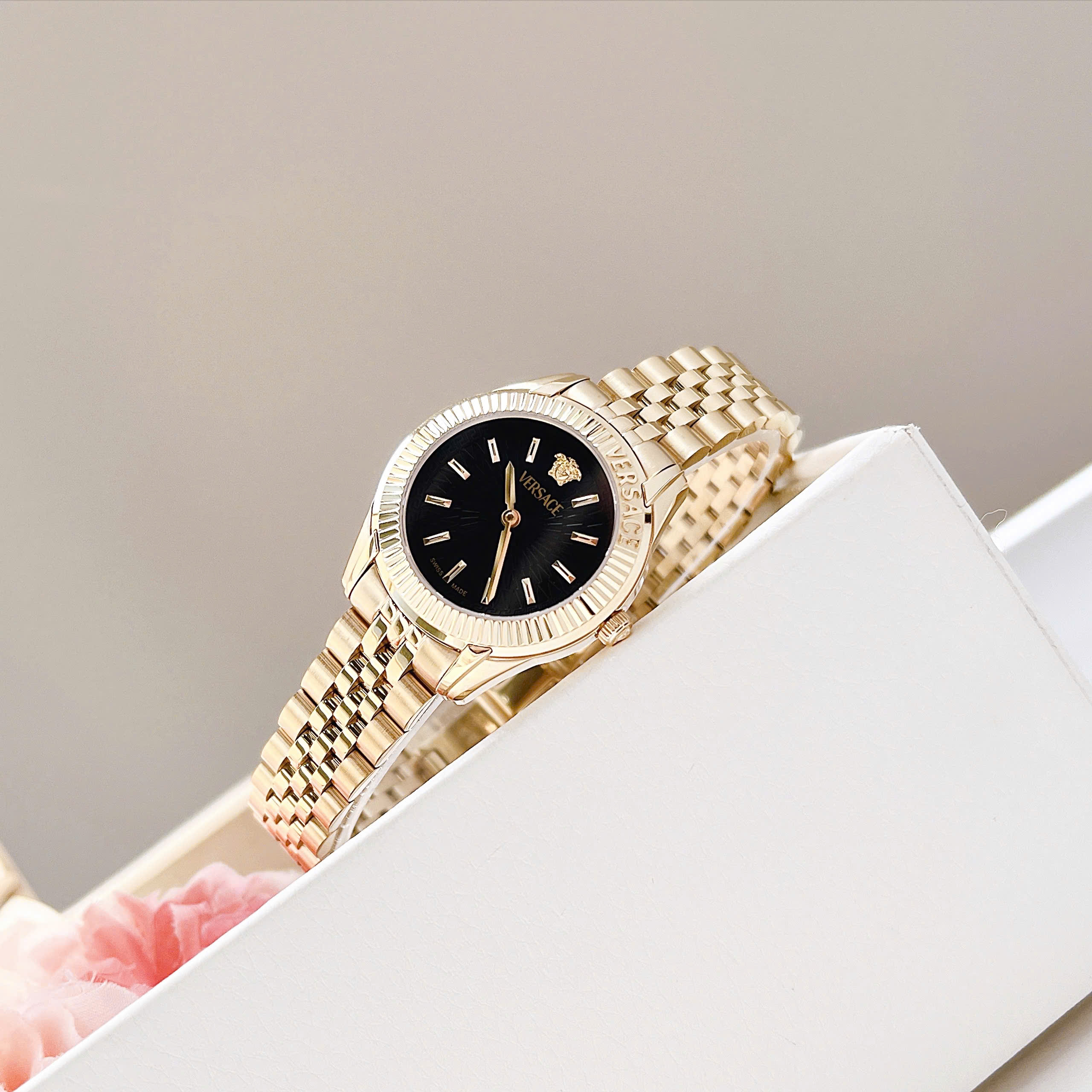 Đồng Hồ Versace Greca Time 2025 – Phiên Bản Size Bé Sang Trọng Và Đẳng Cấp