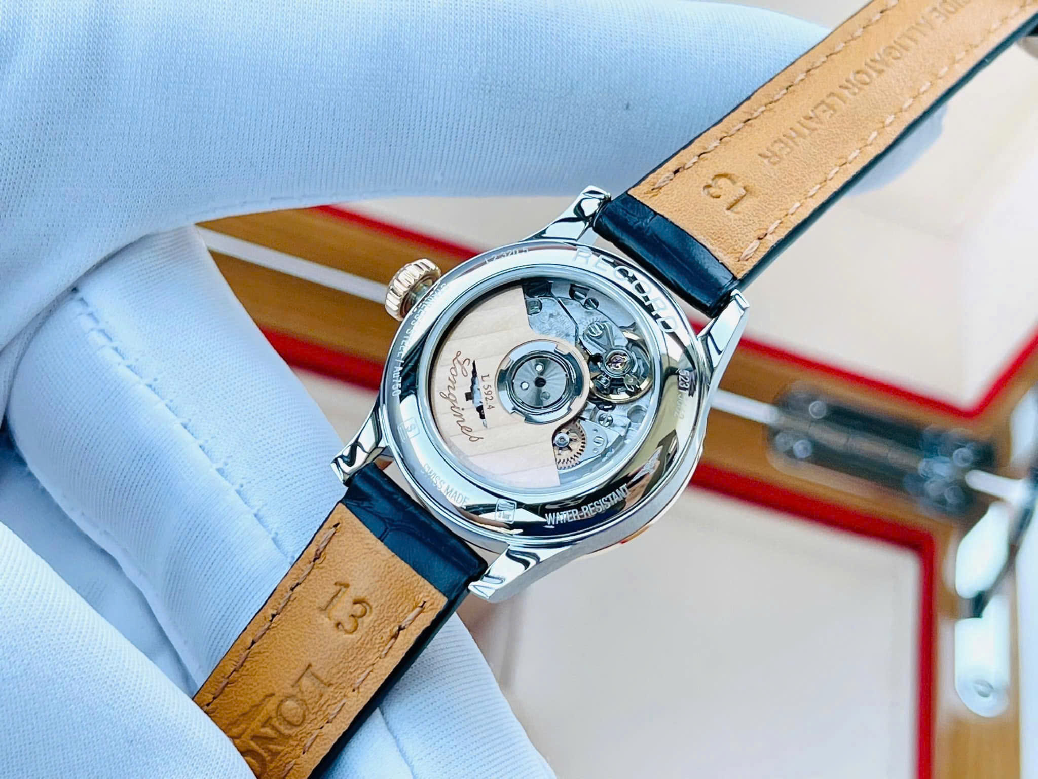 ĐỒNG HỒ LONGINES RECORD AUTOMATIC CHRONOMETER L2.320.5.59.2 – ĐẸP, SANG, ĐẲNG CẤP DÀNH CHO CÁC NÀNG