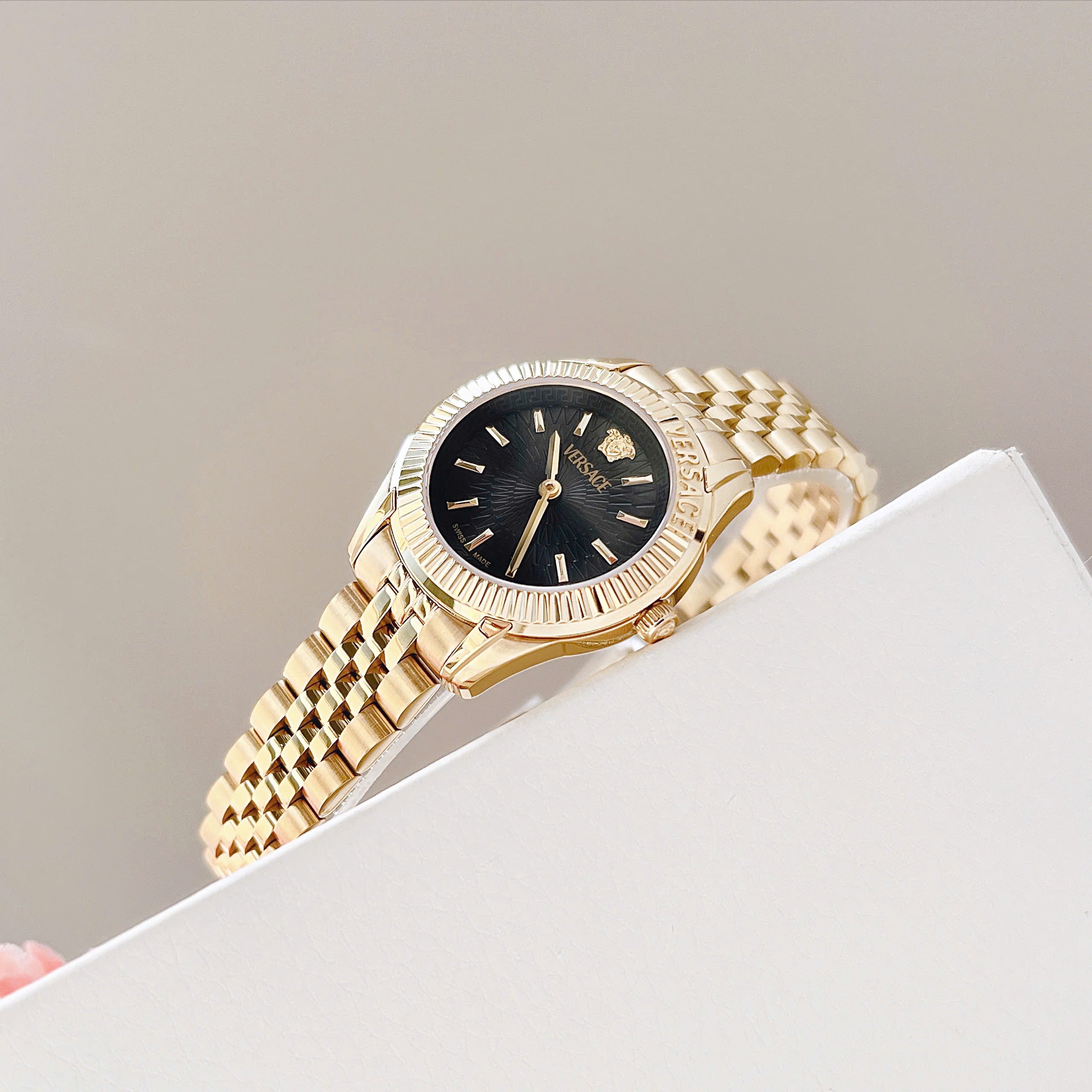 Đồng Hồ Versace Greca Time 2025 – Phiên Bản Size Bé Sang Trọng Và Đẳng Cấp