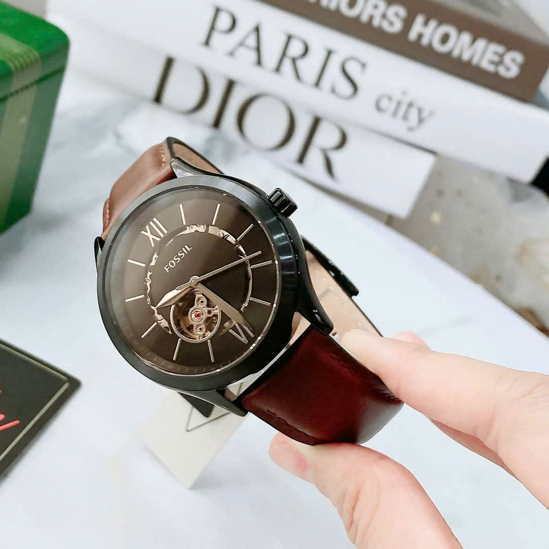 Đồng hồ Nam Fossil Fenmore Automatic BQ2651 Thiết kế cổ điển, đậm chất nam tính