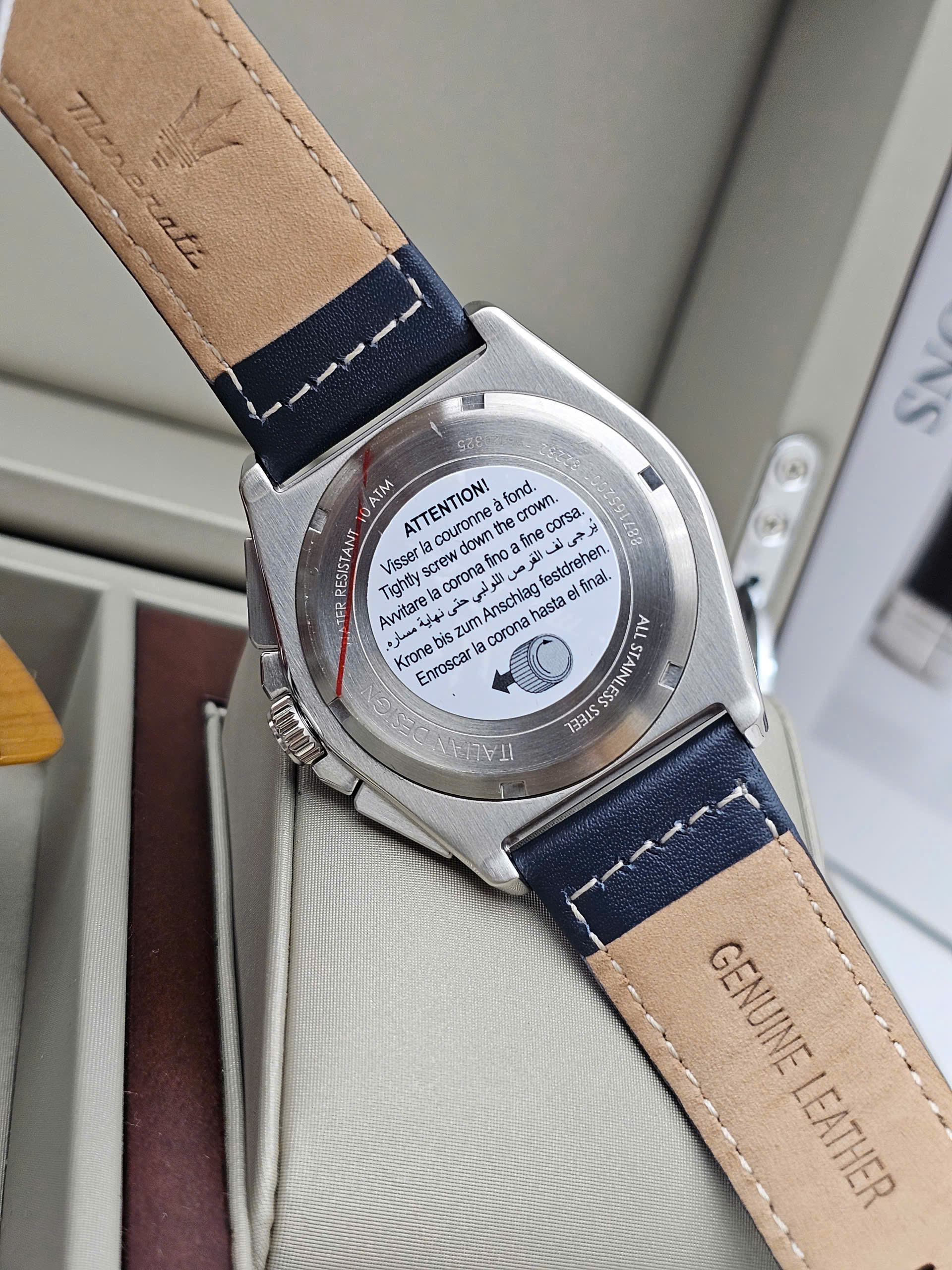 Đồng hồ Maserati Velocità Chronograph R8871652001 – Siêu phẩm 2025 cho quý ông mạnh mẽ