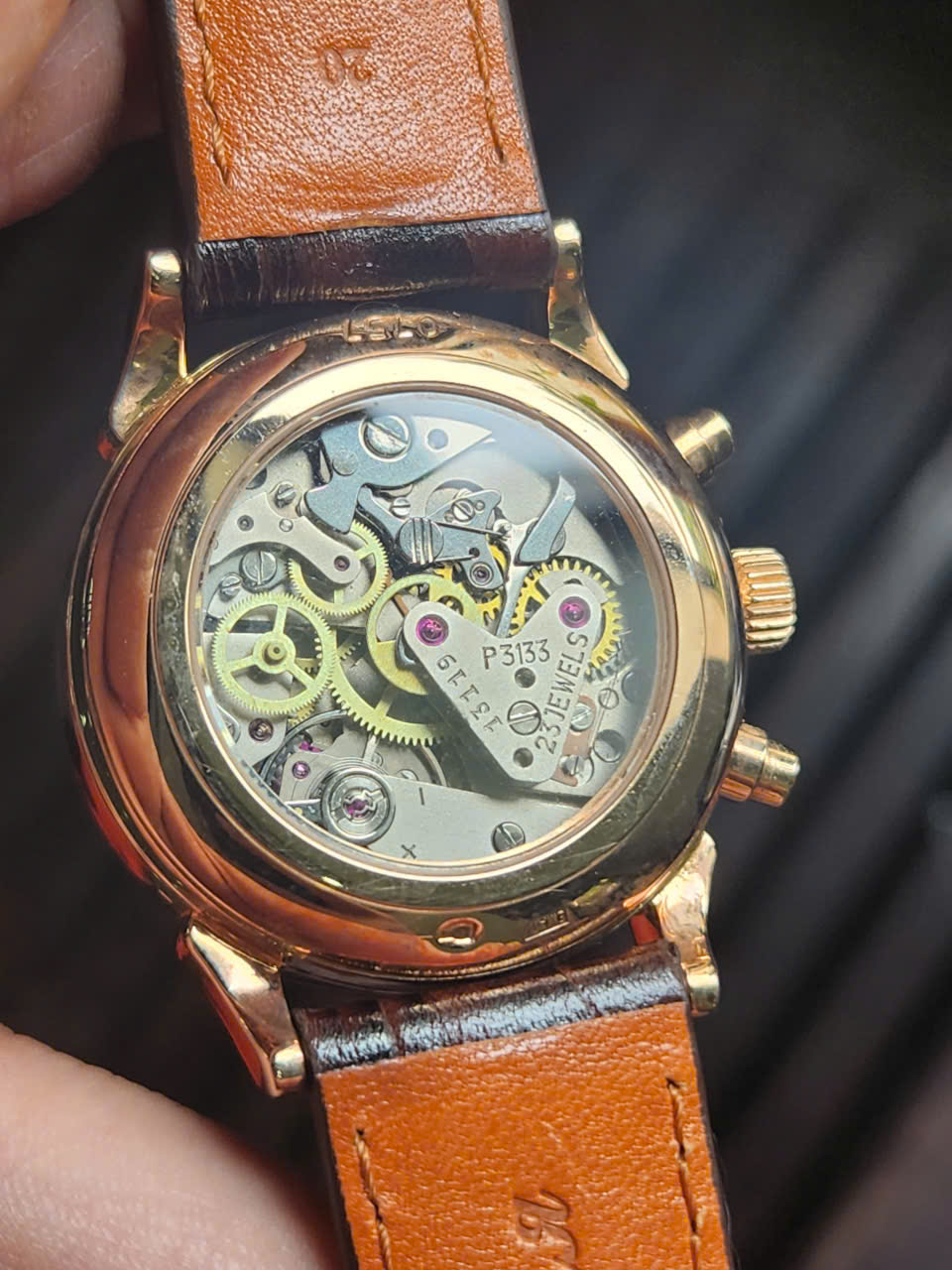 Đồng hồ Poljot 3133 Chronograph – Tinh Hoa Cơ Khí Liên Xô Trong Bộ Vỏ Vàng Đúc Nguyên Khối 252CK144
