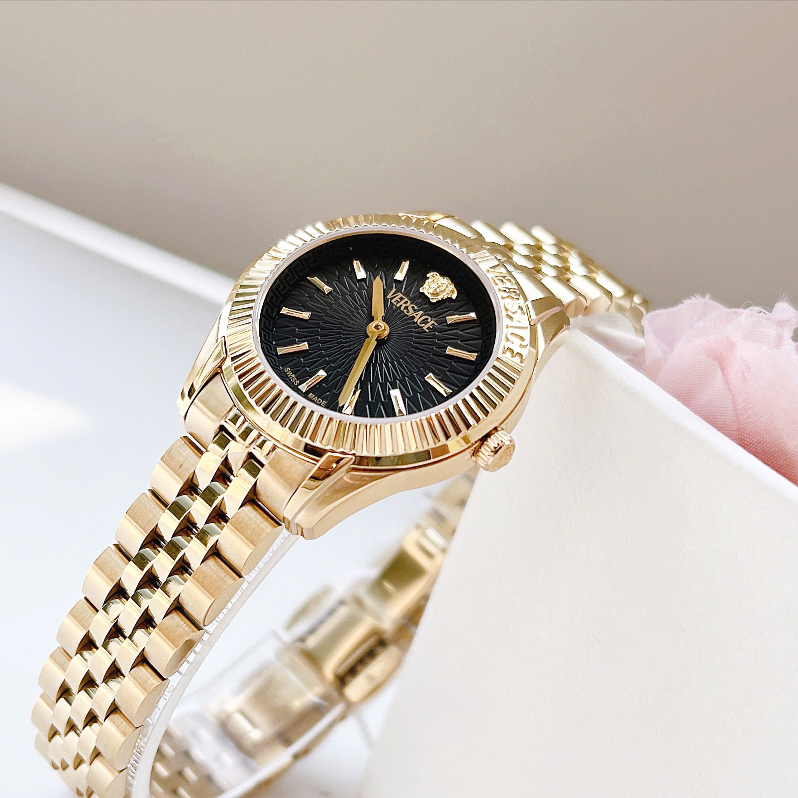 Đồng Hồ Versace Greca Time 2025 – Phiên Bản Size Bé Sang Trọng Và Đẳng Cấp