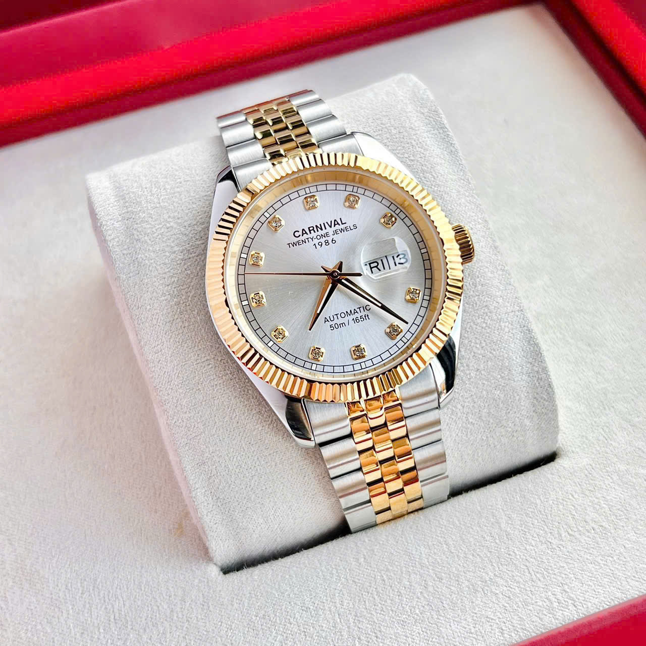 Đồng Hồ Carnival 8131G Full Gold Rolex – Tuyệt Tác Sang Trọng và Đẳng Cấp