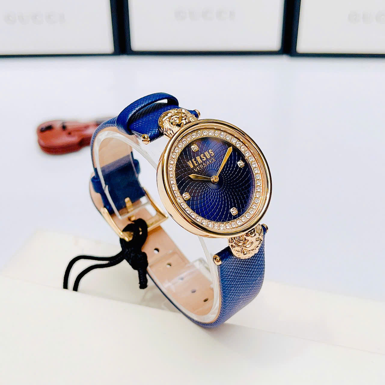 Đồng Hồ Nữ Versus Versace Victoria Harbour Women's Watch VSP333221 Màu Xanh Dương